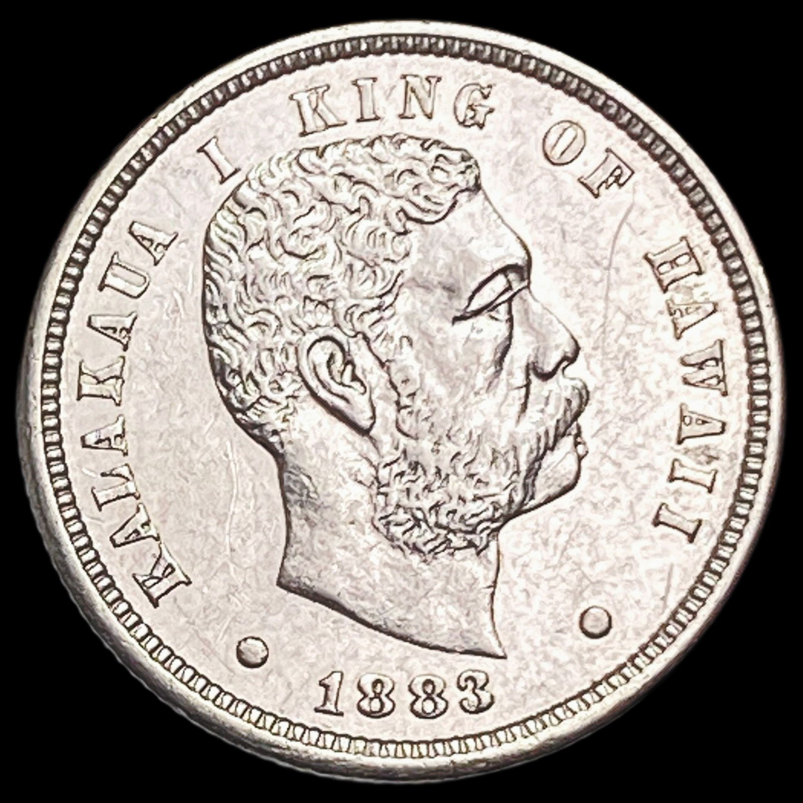 1883 Hawaii Silver Dime UNCIRCULATED (1 of 2)