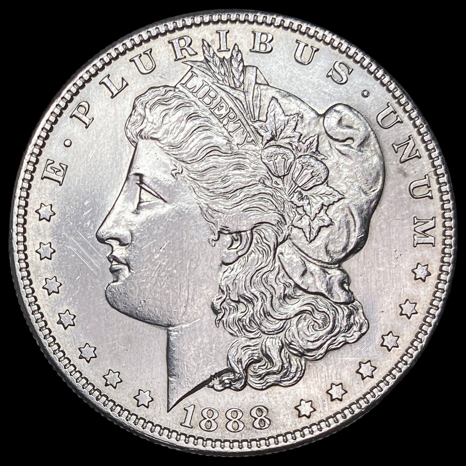 1888-S Silver Morgan Dollar CHOICE AU (1 of 2)