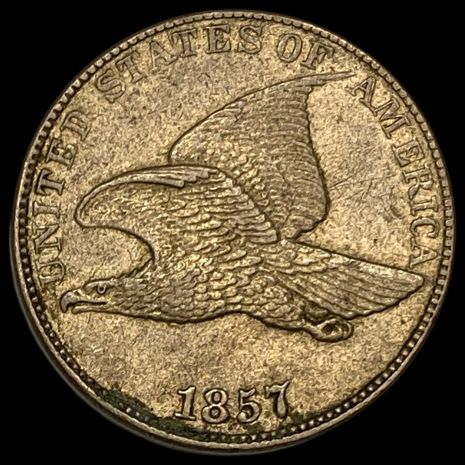 1857 Flying Eagle Cent UNCIRCULATED (1 of 2)