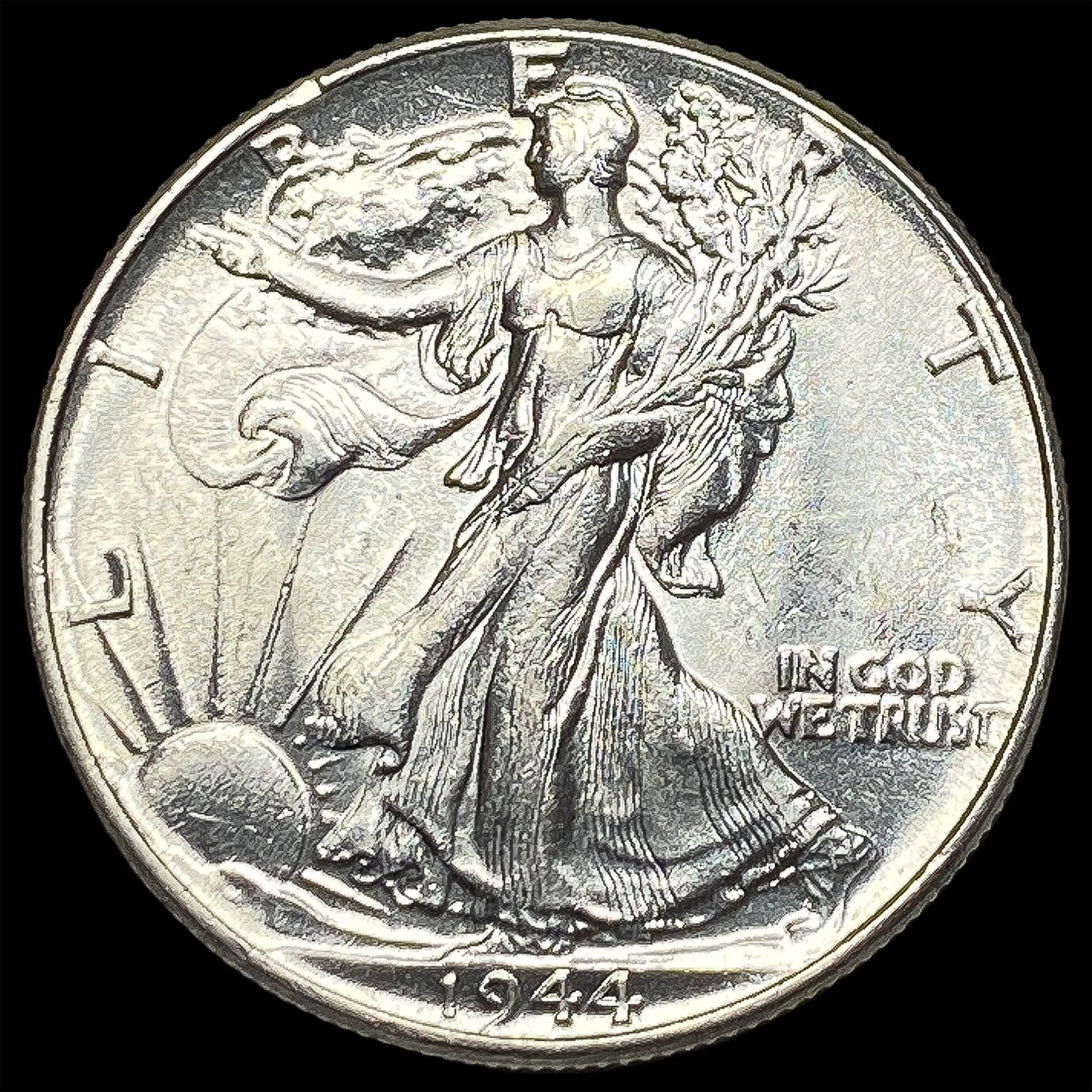 1944 Silver Walking Liberty Half Dollar CHOICE BU: 1944 Silver Walking Liberty Half Dollar CHOICE BU