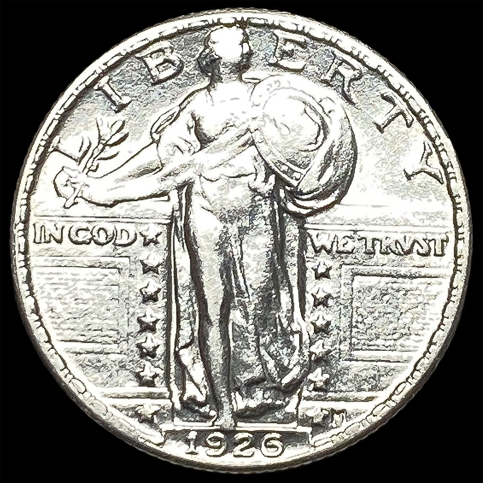 1926 Standing Liberty Quarter CLOSELY UNCIRCULATED (1 of 2)