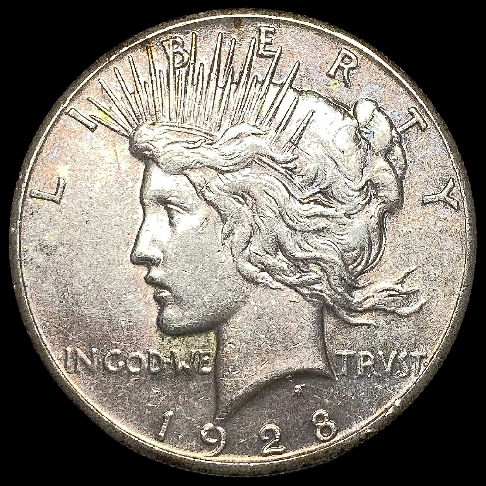 1928 Silver Peace Dollar CLOSELY UNCIRCULATED (1 of 2)