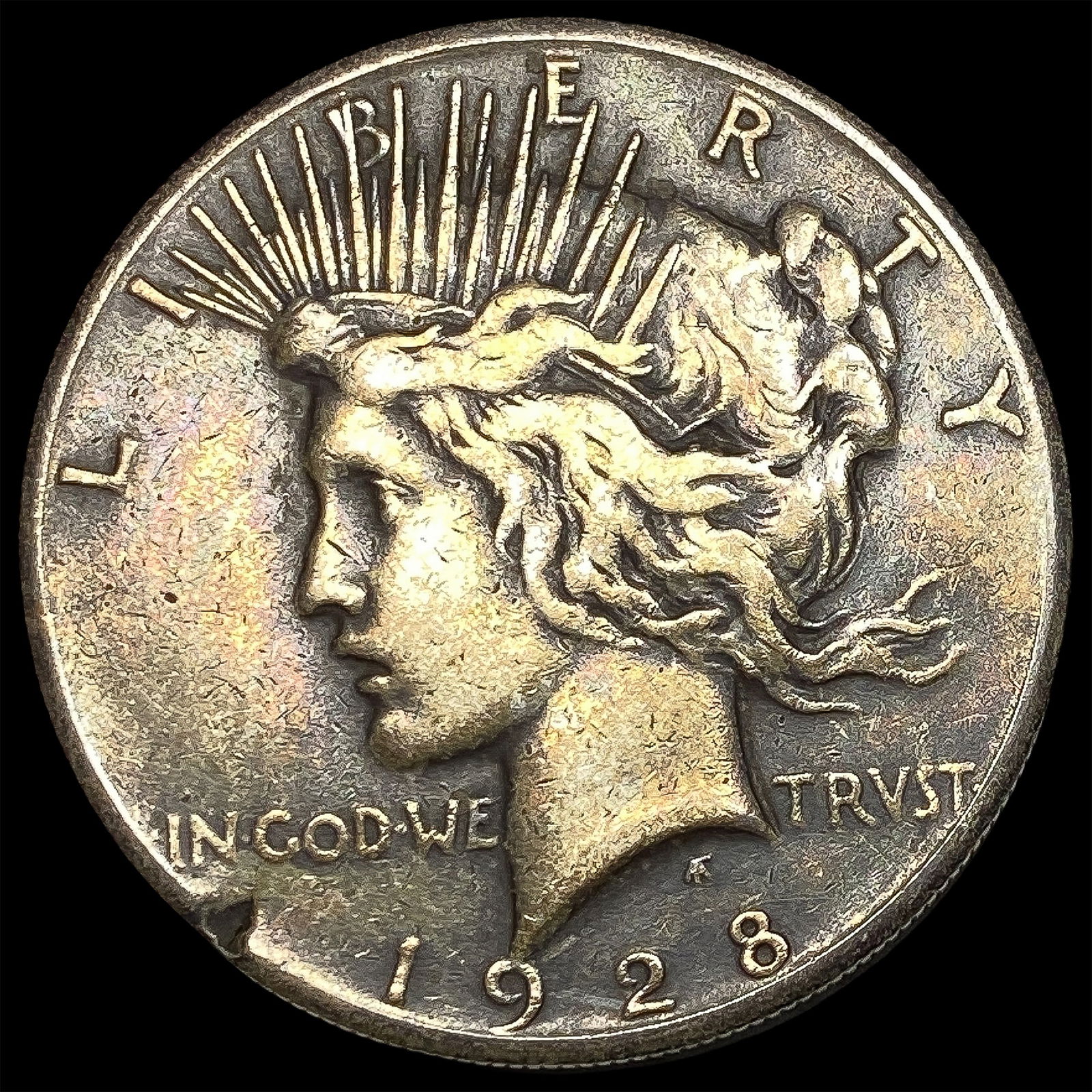 1928 Silver Peace Dollar LIGHTLY CIRCULATED (1 of 2)