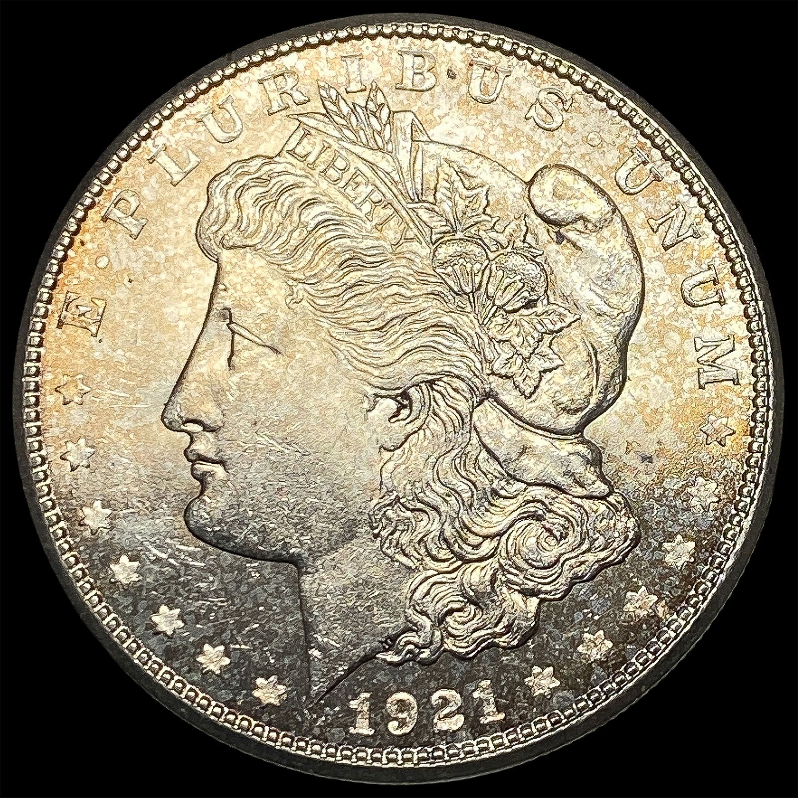 1921 Silver Morgan Dollar CHOICE BU (1 of 2)