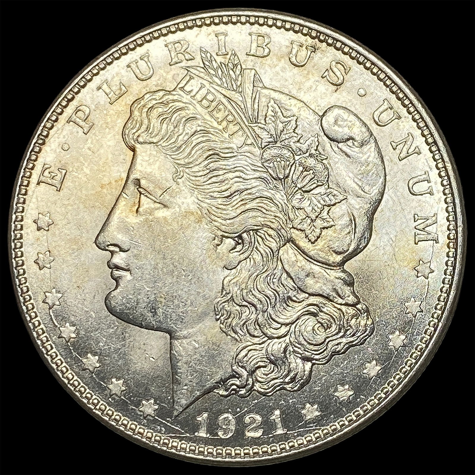 1921 Silver Morgan Dollar CHOICE BU (1 of 2)
