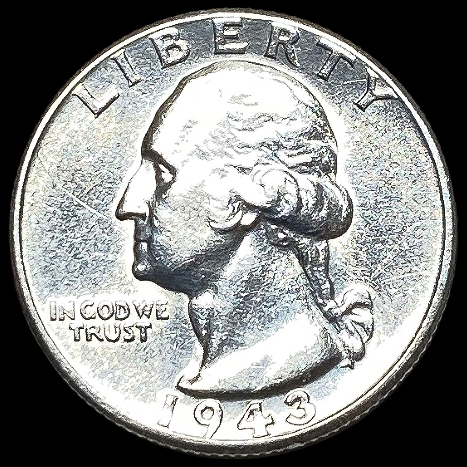 1943-D Silver Washington Quarter UNCIRCULATED (1 of 2)