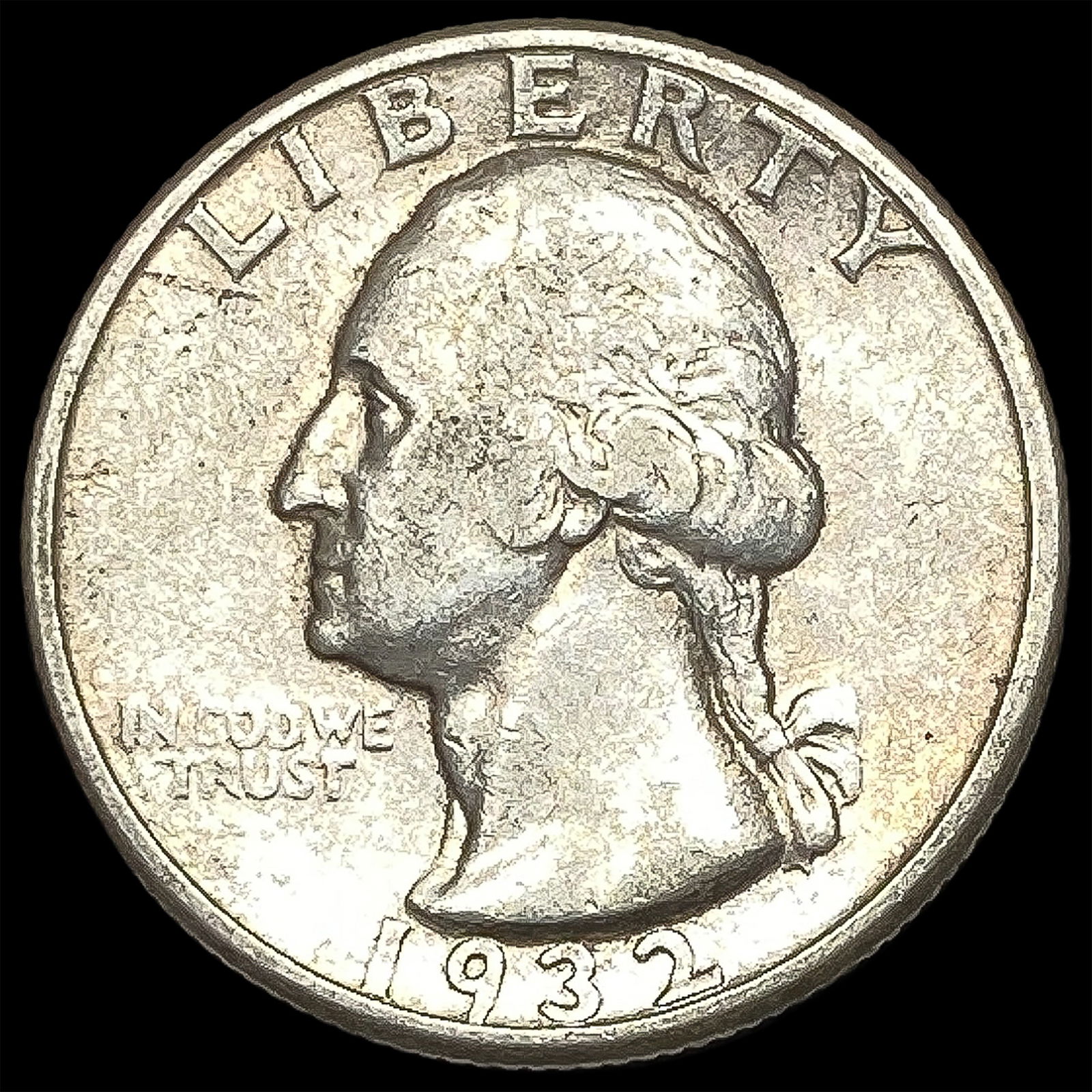 1932-D Silver Washington Quarter NEARLY UNCIRCULATED (1 of 2)