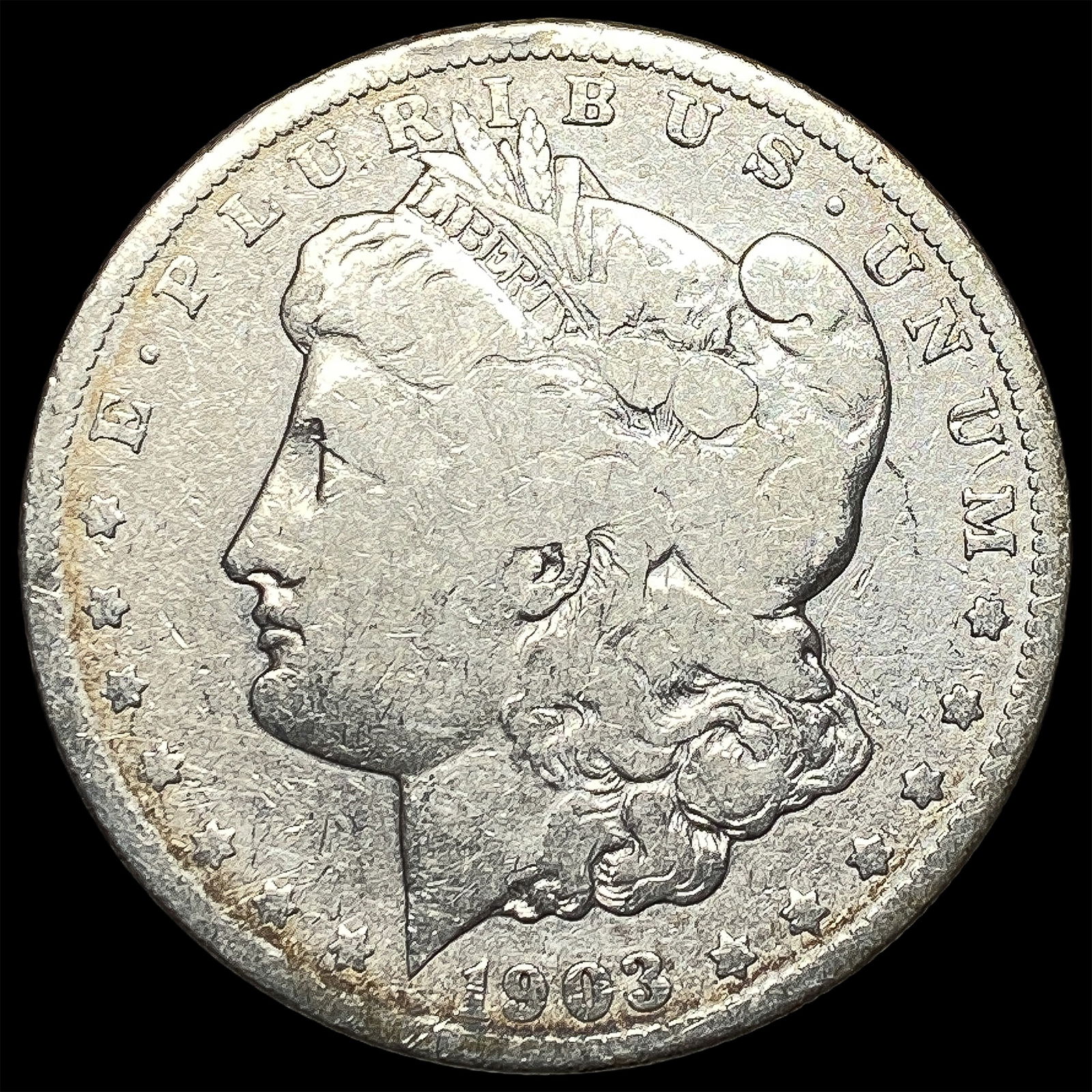 1903-S Silver Morgan Dollar NICELY CIRCULATED (1 of 2)