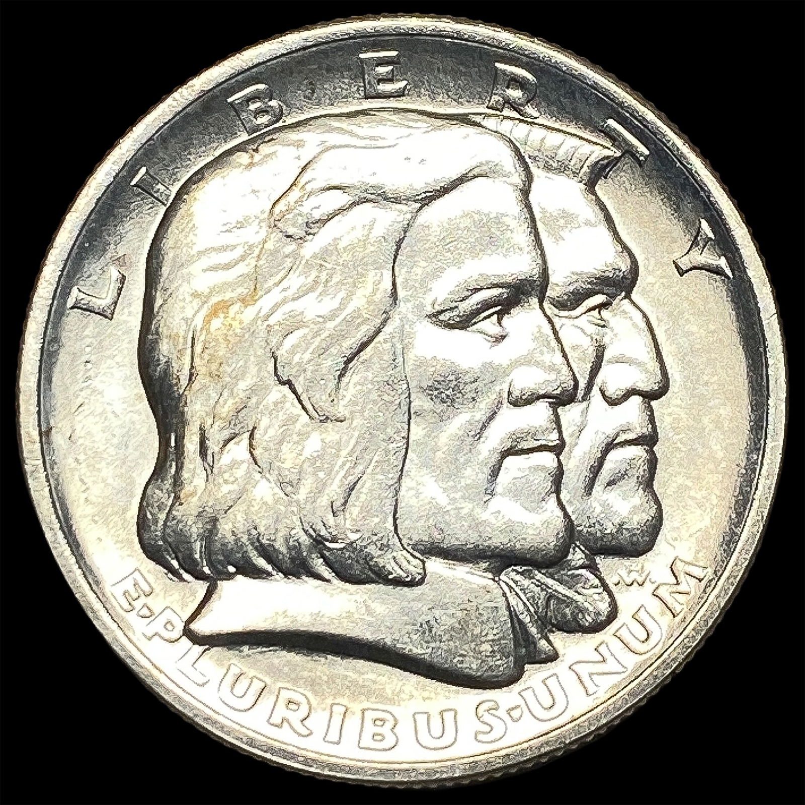 1936 Silver Long Island Tercentenary Half Dollar CHOICE BU (1 of 2)