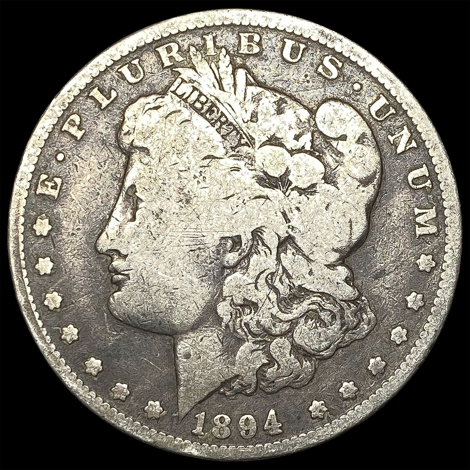 1894-O Silver Morgan Dollar NICELY CIRCULATED (1 of 2)