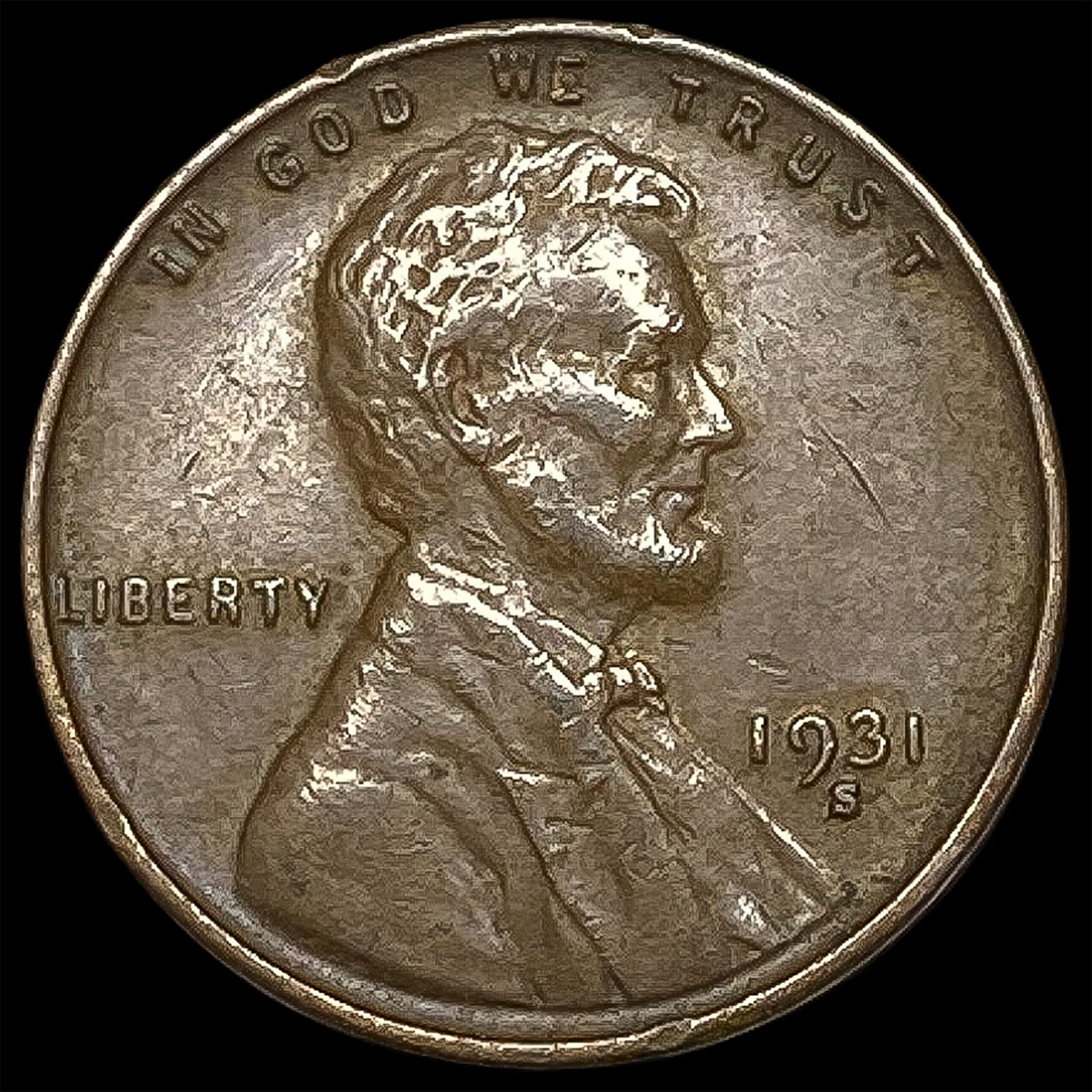 1931-S Lincoln Wheat Cent CLOSELY UNCIRCULATED (1 of 2)