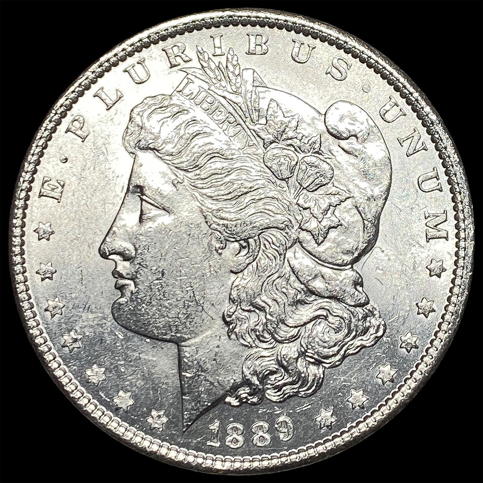 1889 Silver Morgan Dollar CHOICE BU (1 of 2)