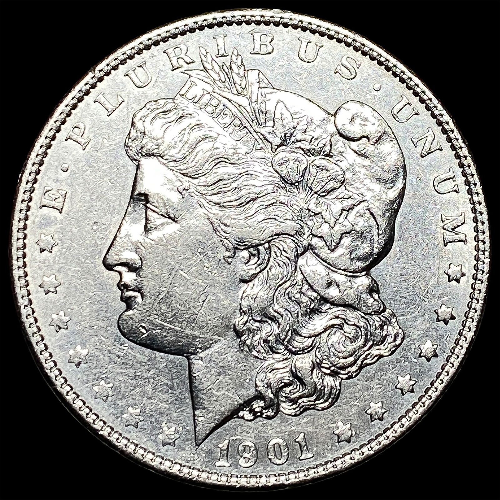 1901 Morgan Silver Dollar CLOSELY UNCIRCULATED (1 of 2)