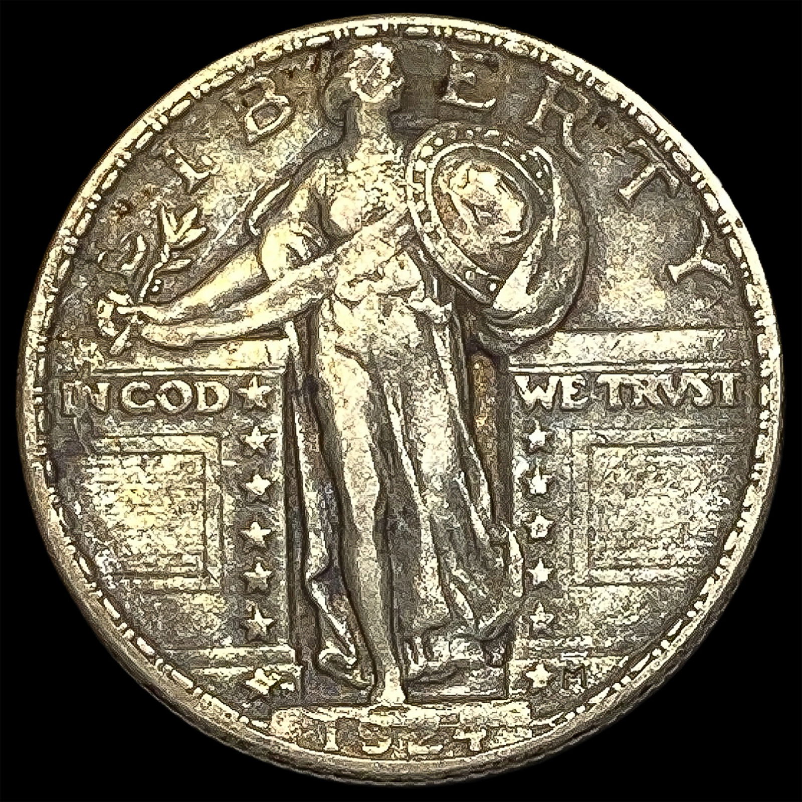 1927 Standing Liberty Quarter CLOSELY UNCIRCULATED (1 of 2)