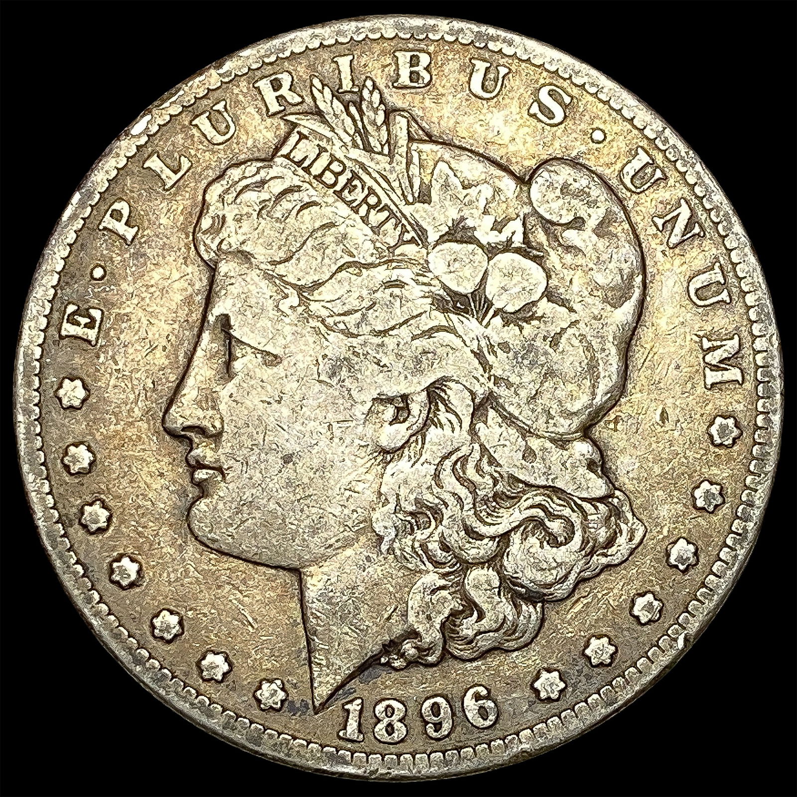 1896-S Silver Morgan Dollar LIGHTLY CIRCULATED (1 of 2)
