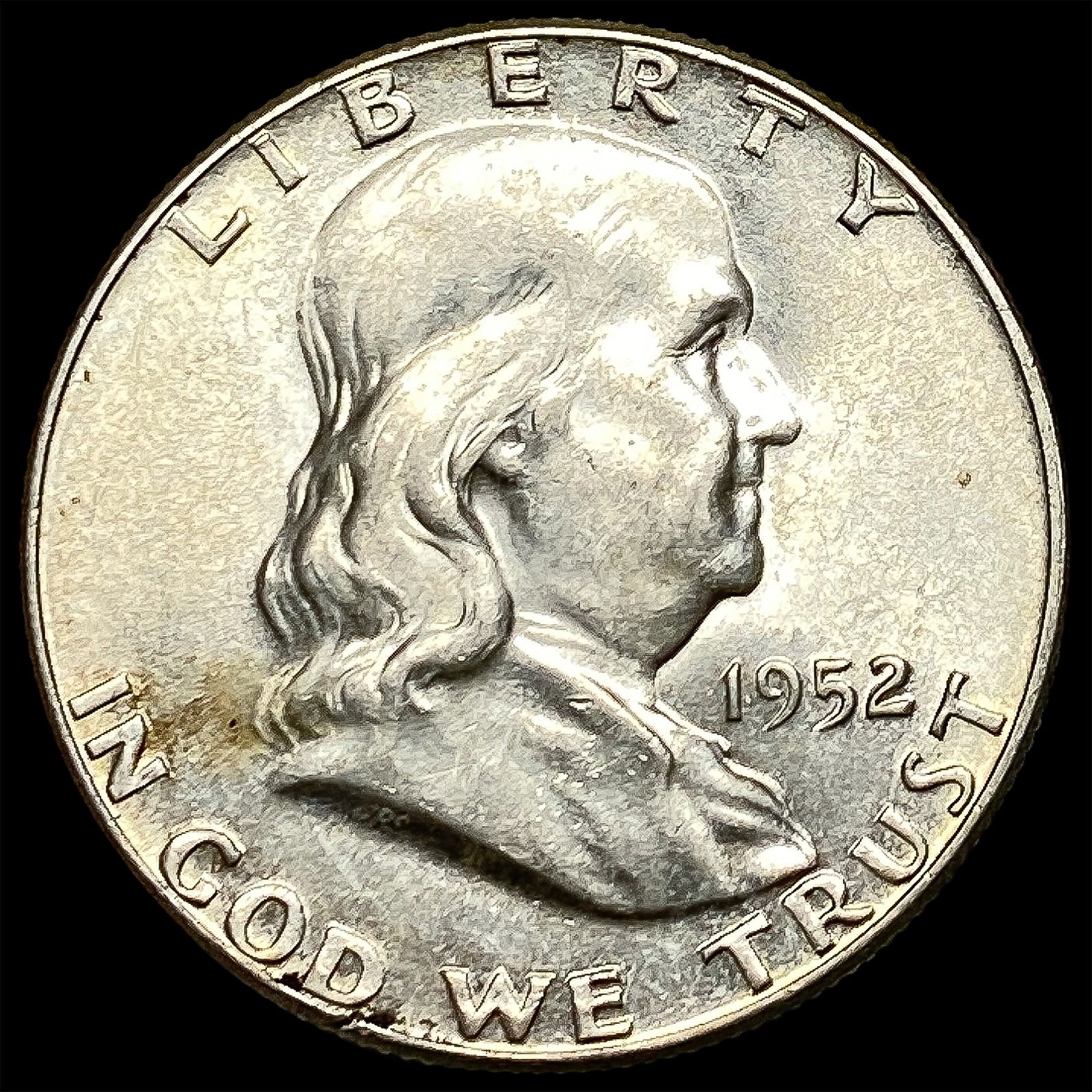 1952 Silver Half Dollar Franklin CHOICE BU (1 of 2)