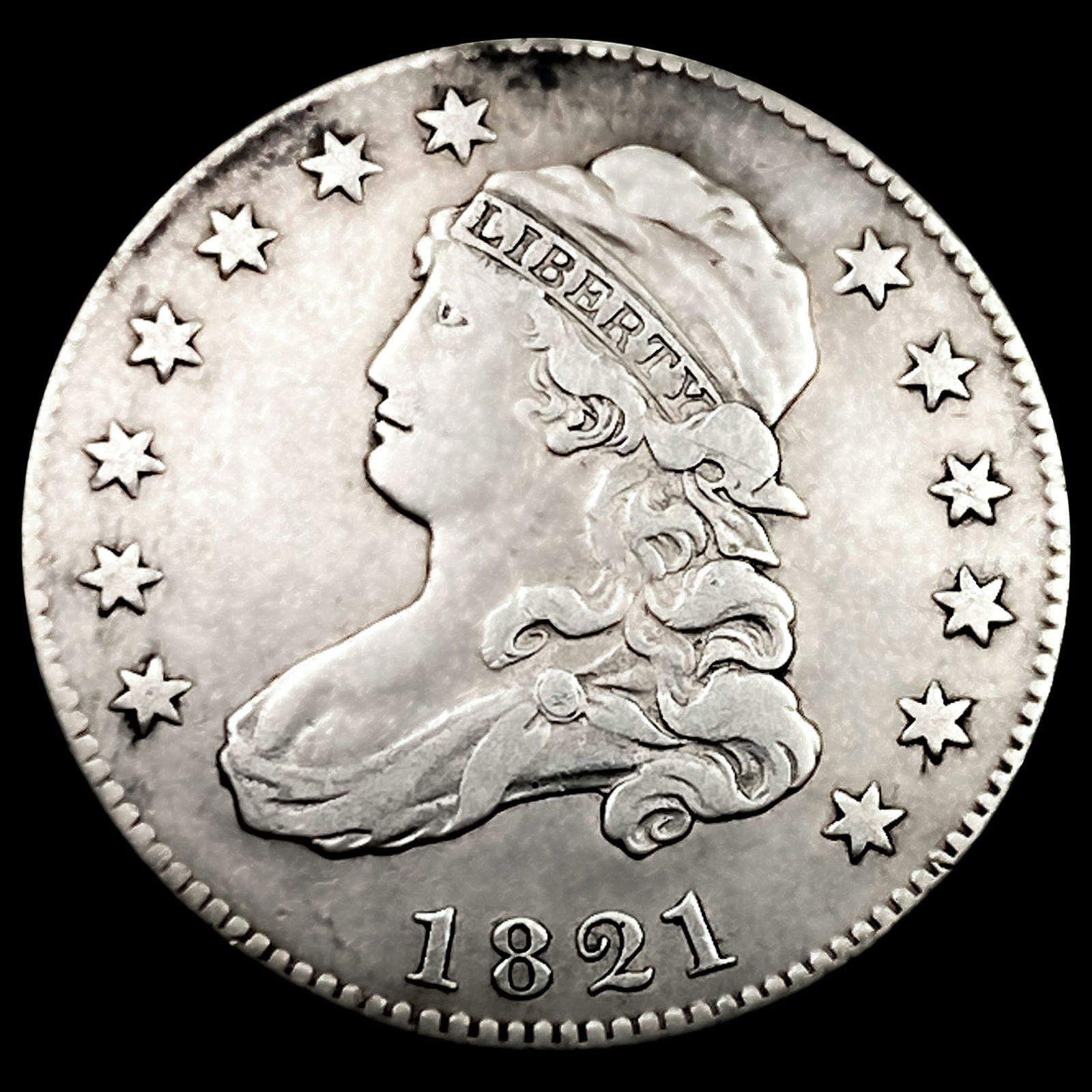 1821 Capped Bust Quarter