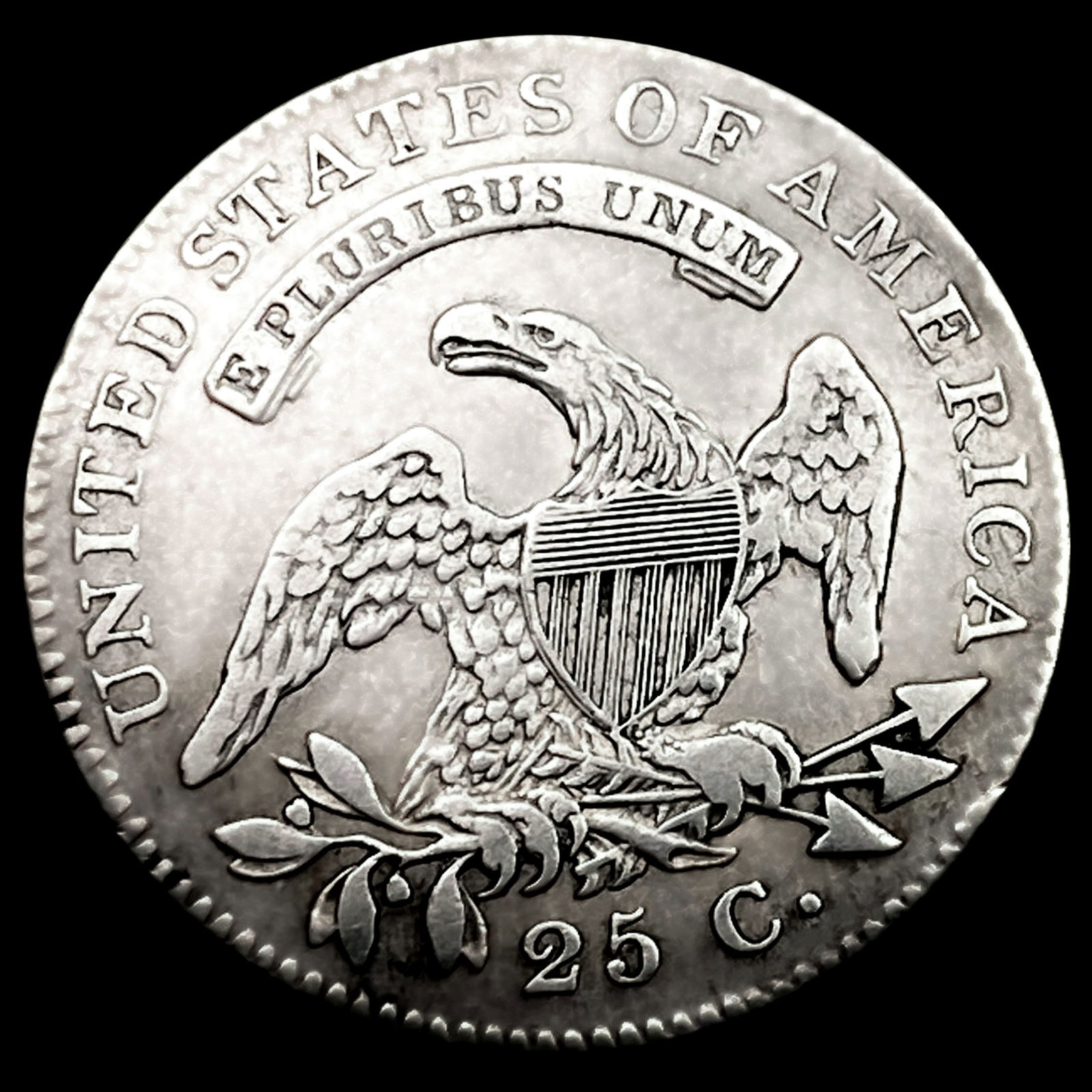 1821 Capped Bust Quarter - 2