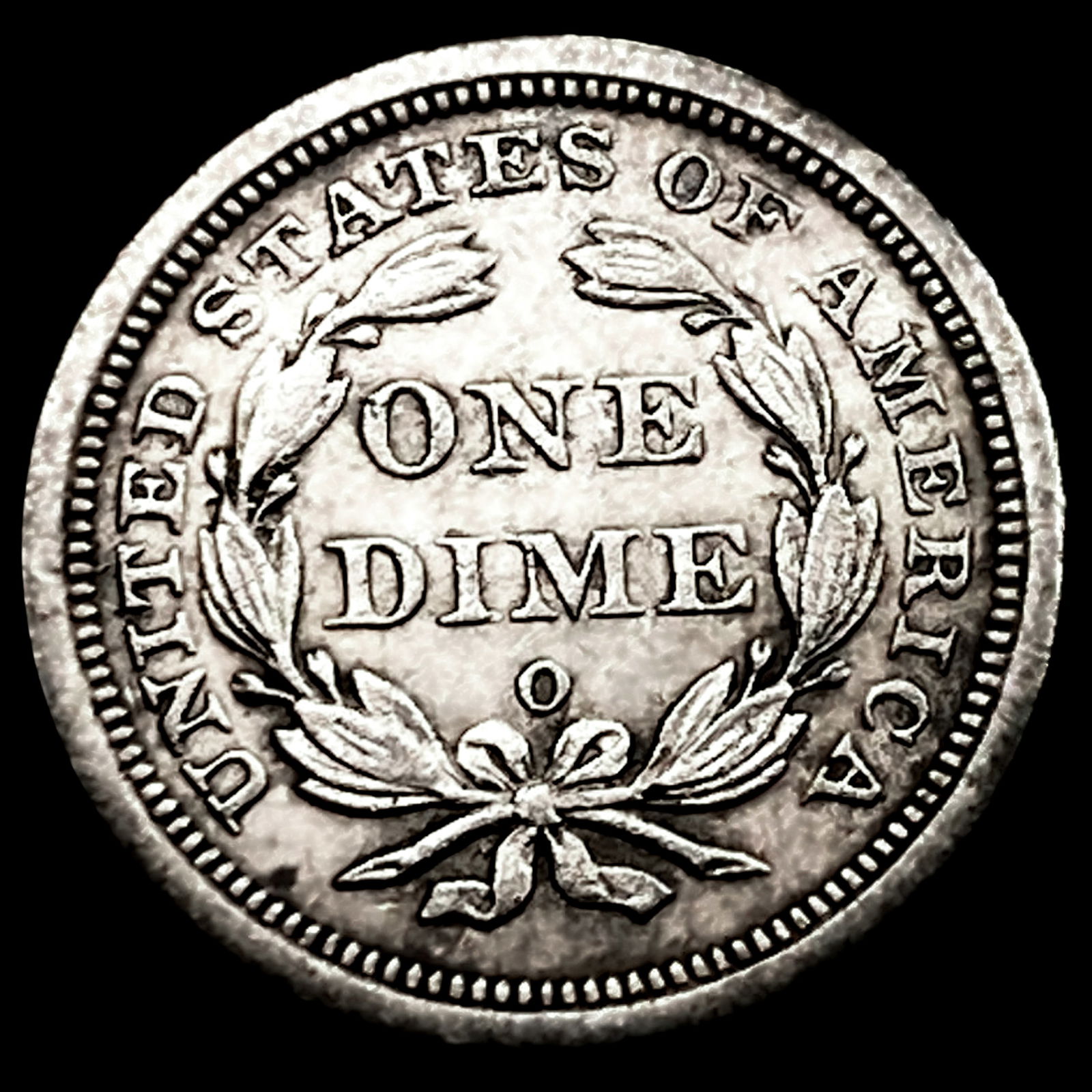 1842-O Seated Liberty Dime CHOICE AU - 2