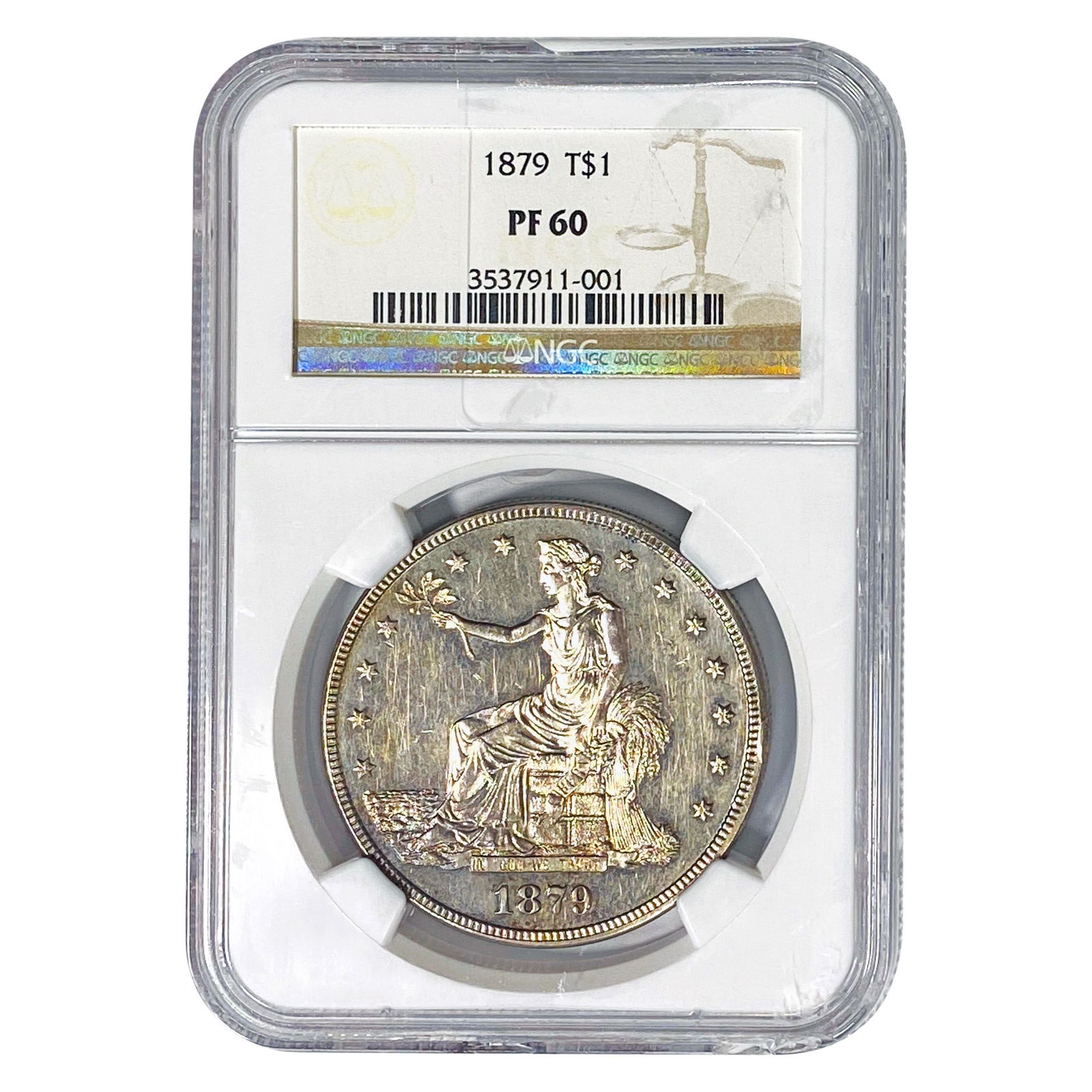1879 Silver Trade Dollar NGC PF60 (1 of 2)