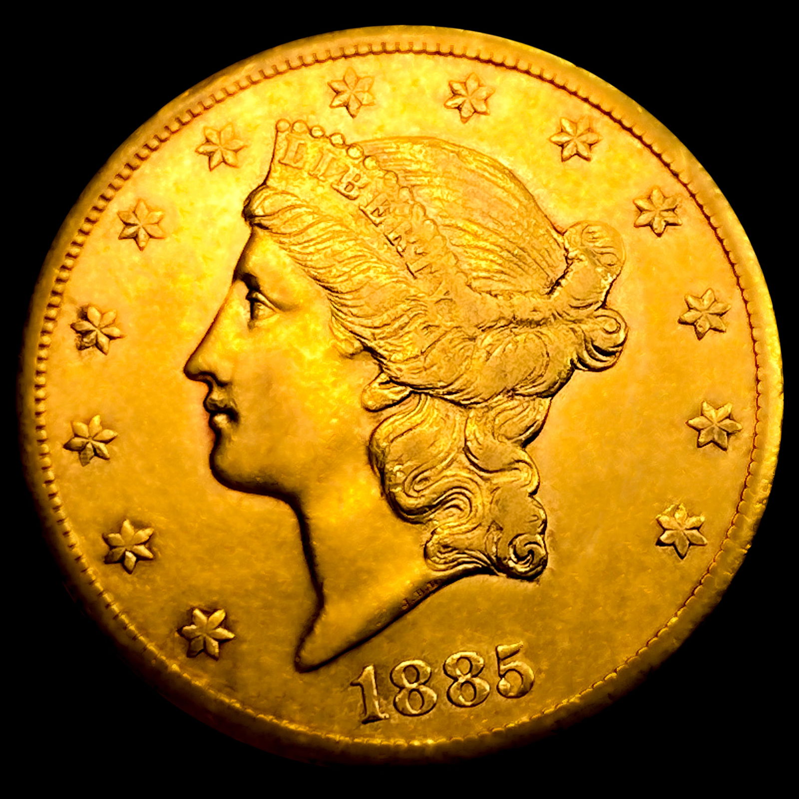 1885-CC $20 Gold Double Eagle: 1885-CC $20 Gold Double Eagle