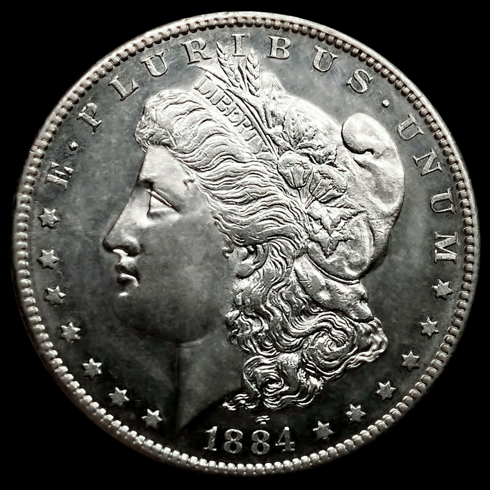 1884-S Morgan Silver Dollar (1 of 2)