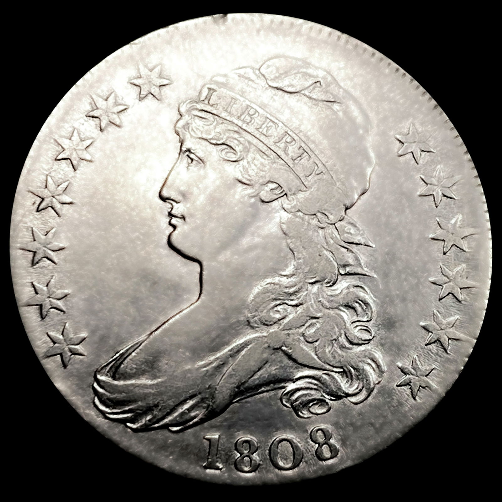 1808 Capped Bust Half Dollar (1 of 2)