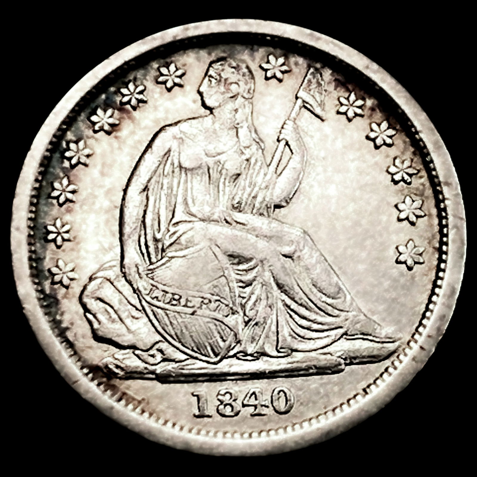 1840-O Seated Liberty Dime (1 of 2)