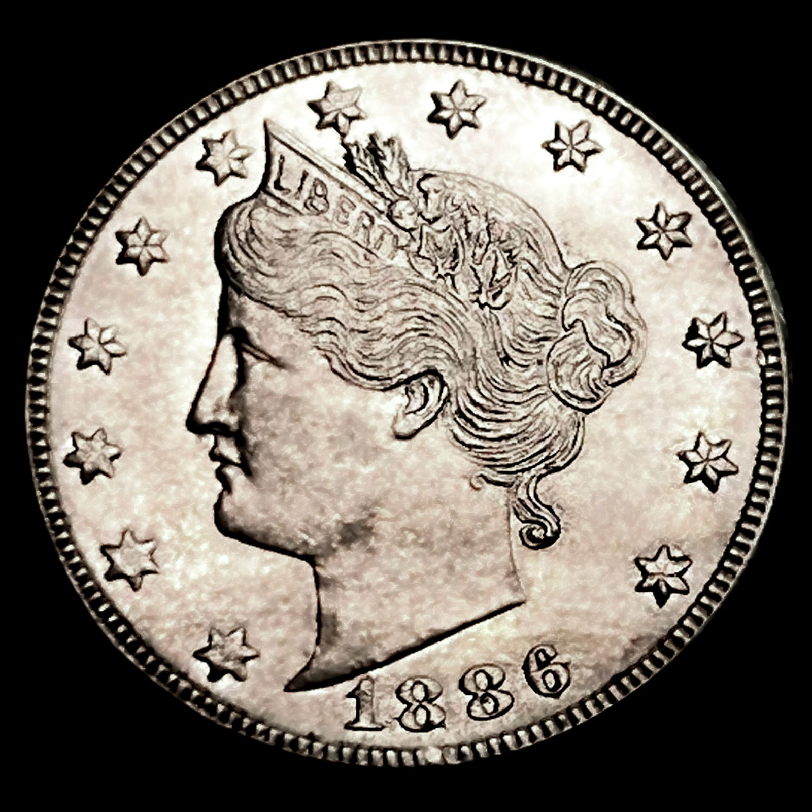 1886 Liberty Victory Nickel (1 of 2)
