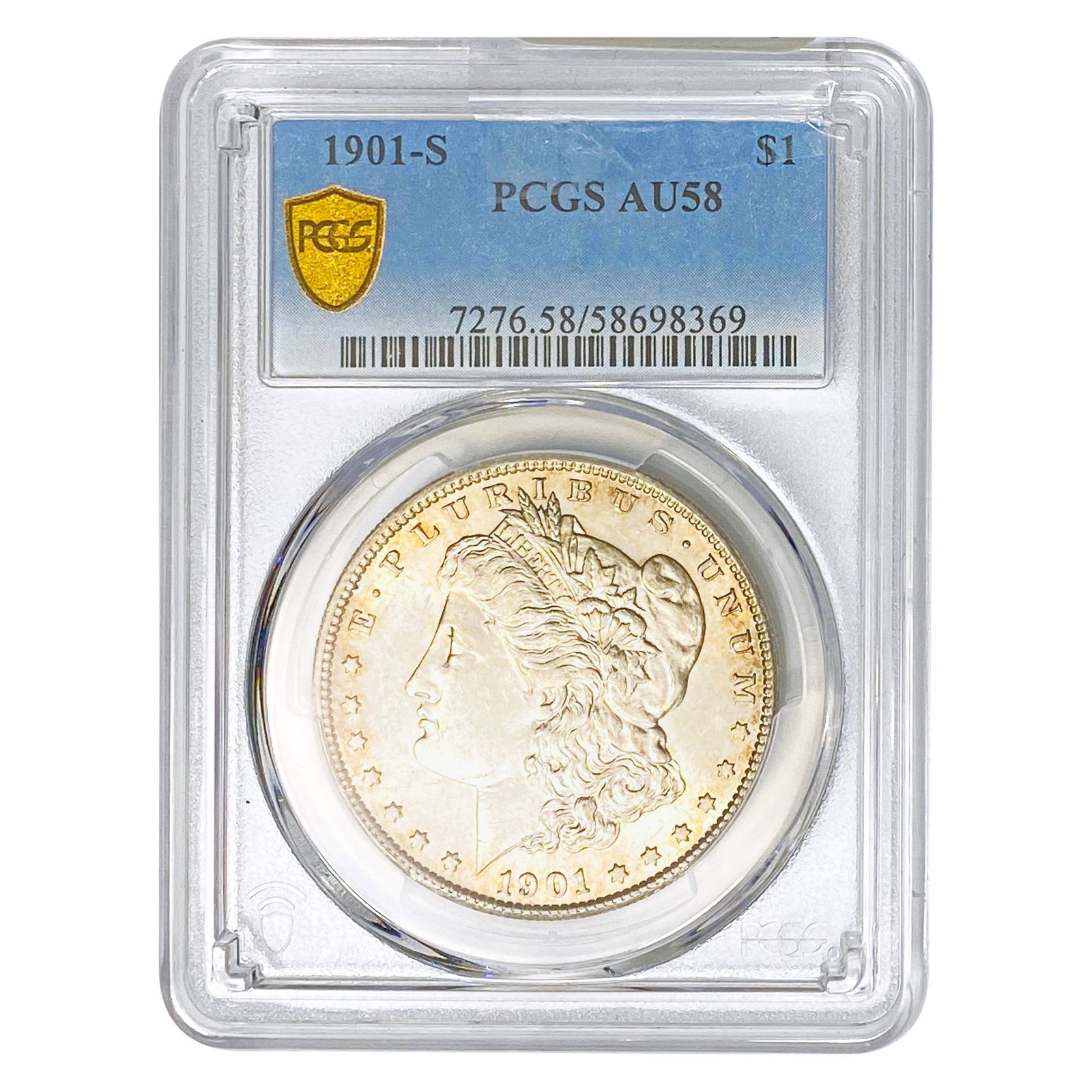 1901-S Morgan Silver Dollar PCGS AU58 (1 of 2)