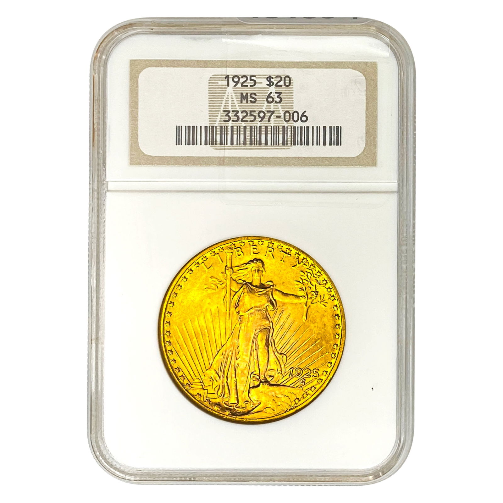1925 $20 Gold Double Eagle NGC MS63 (1 of 2)