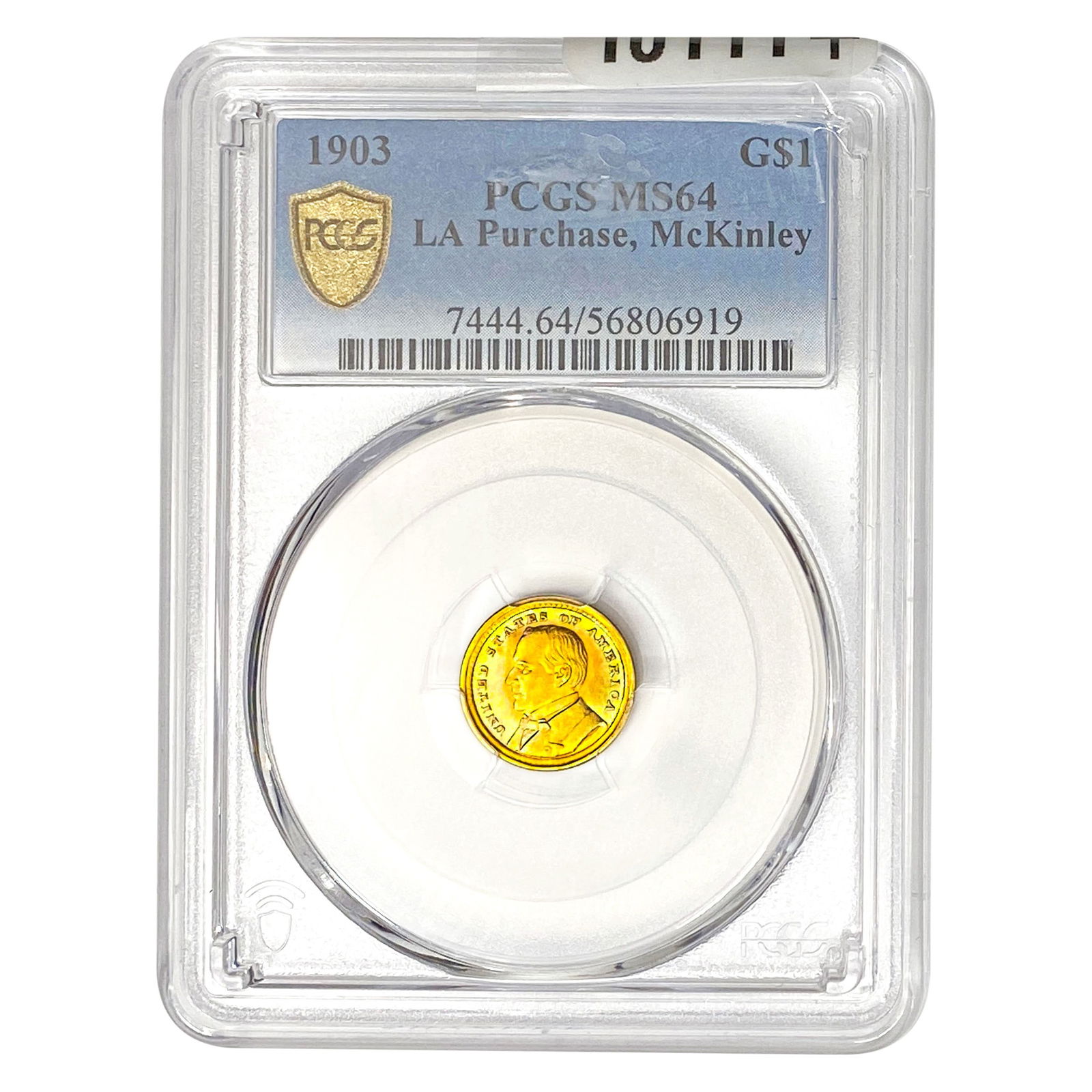1903 Rare Gold Dollar PCGS MS64 McKinley: 1903 Rare Gold Dollar PCGS MS64 McKinley