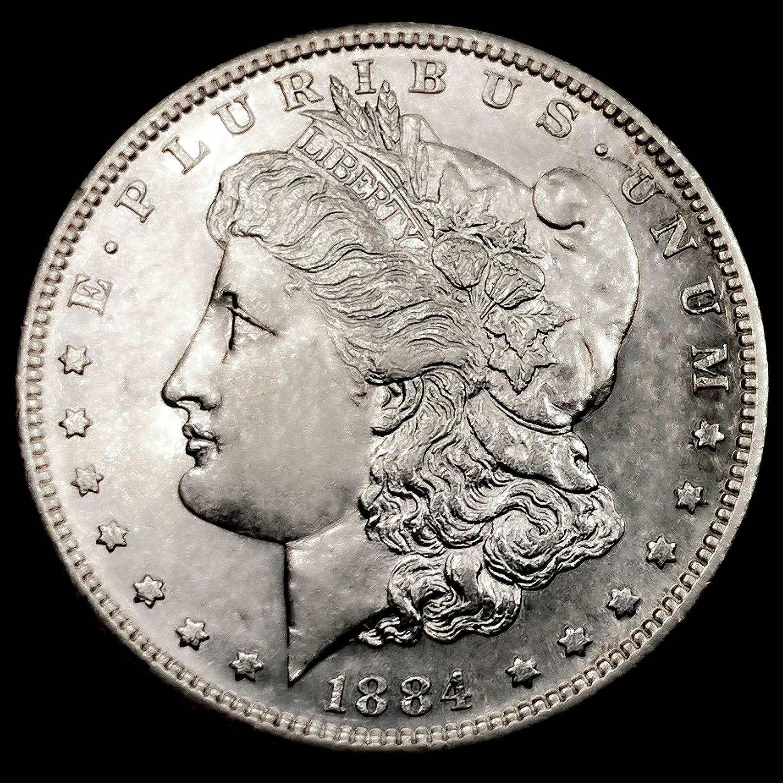 1884-S Morgan Silver Dollar (1 of 2)