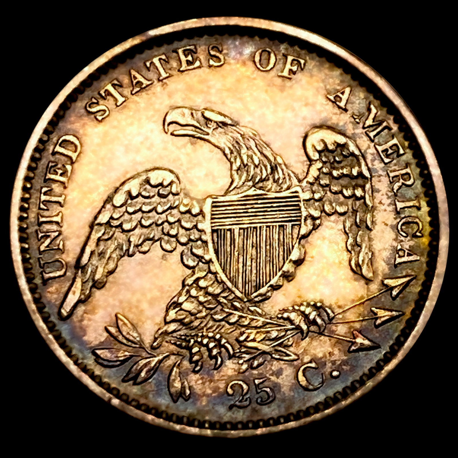 1834 Capped Bust Quarter - 2