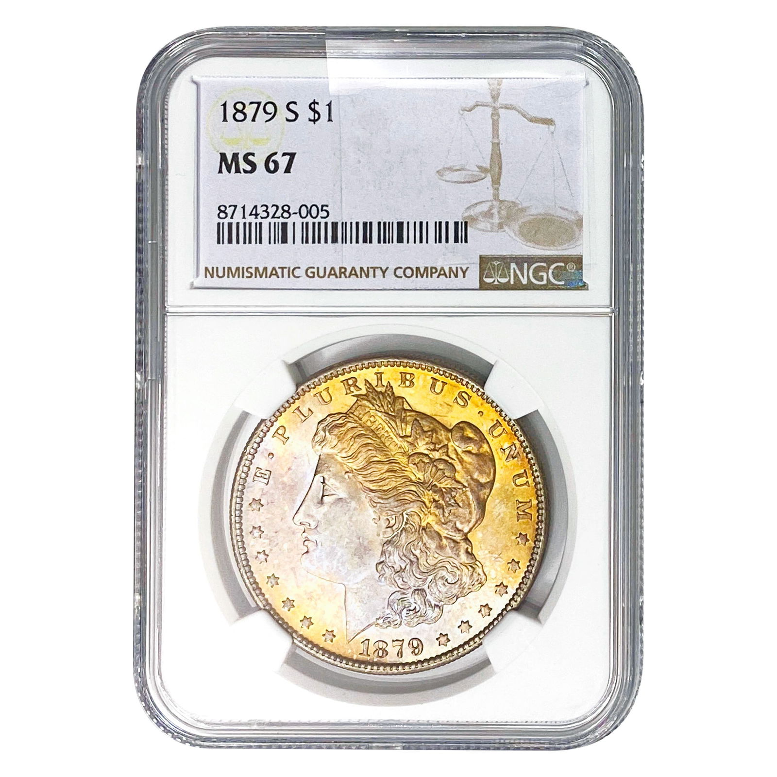 1879-S Morgan Silver Dollar NGC MS67 (1 of 2)