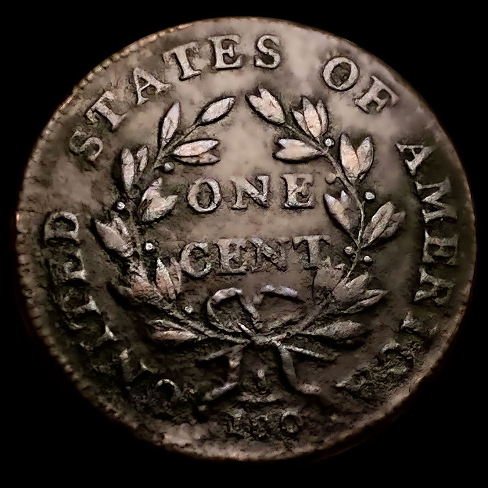 1801 Draped Bust Large Cent ABOUT UNCIRCULATED - 2