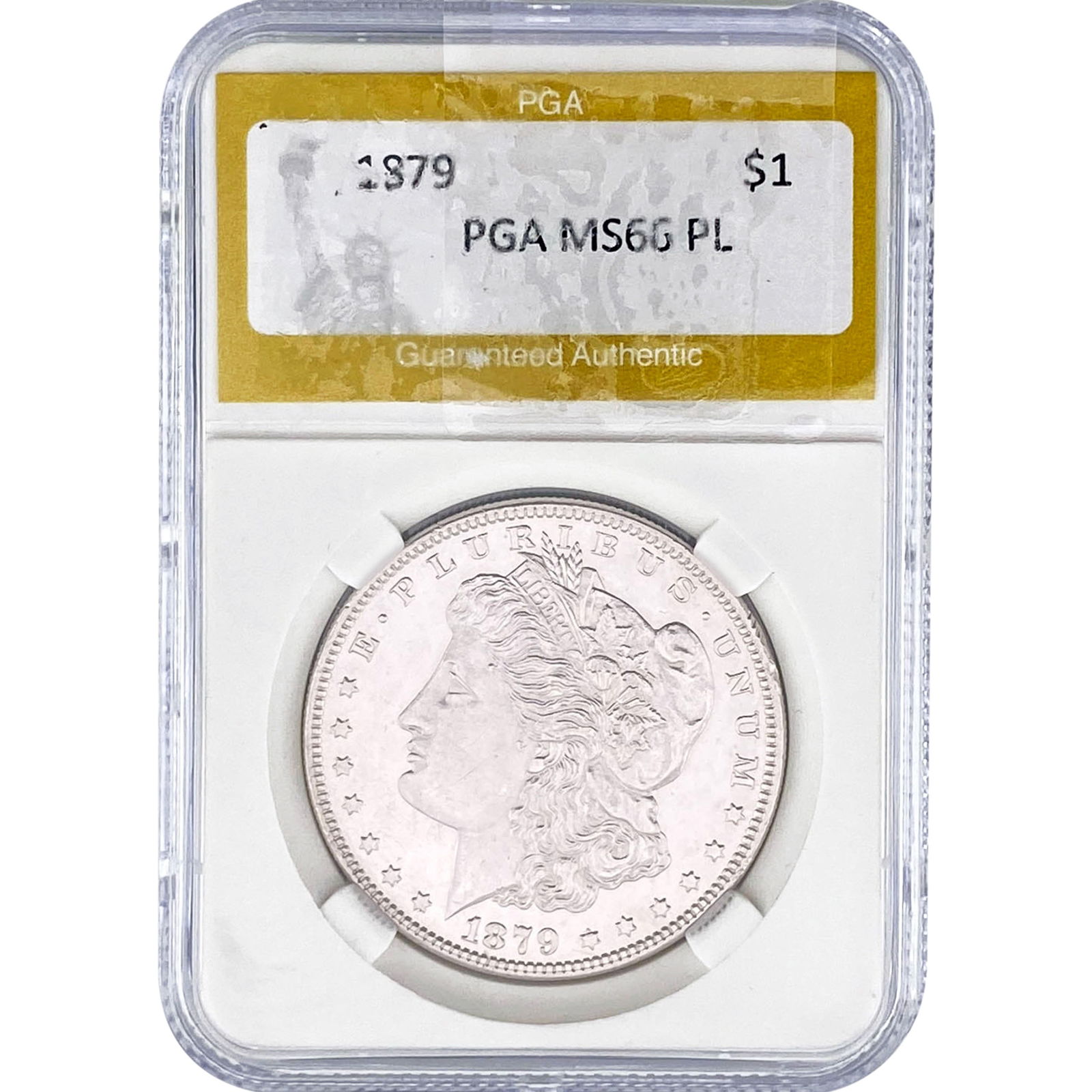 1879 Morgan Silver Dollar PGA MS66 PL (1 of 2)