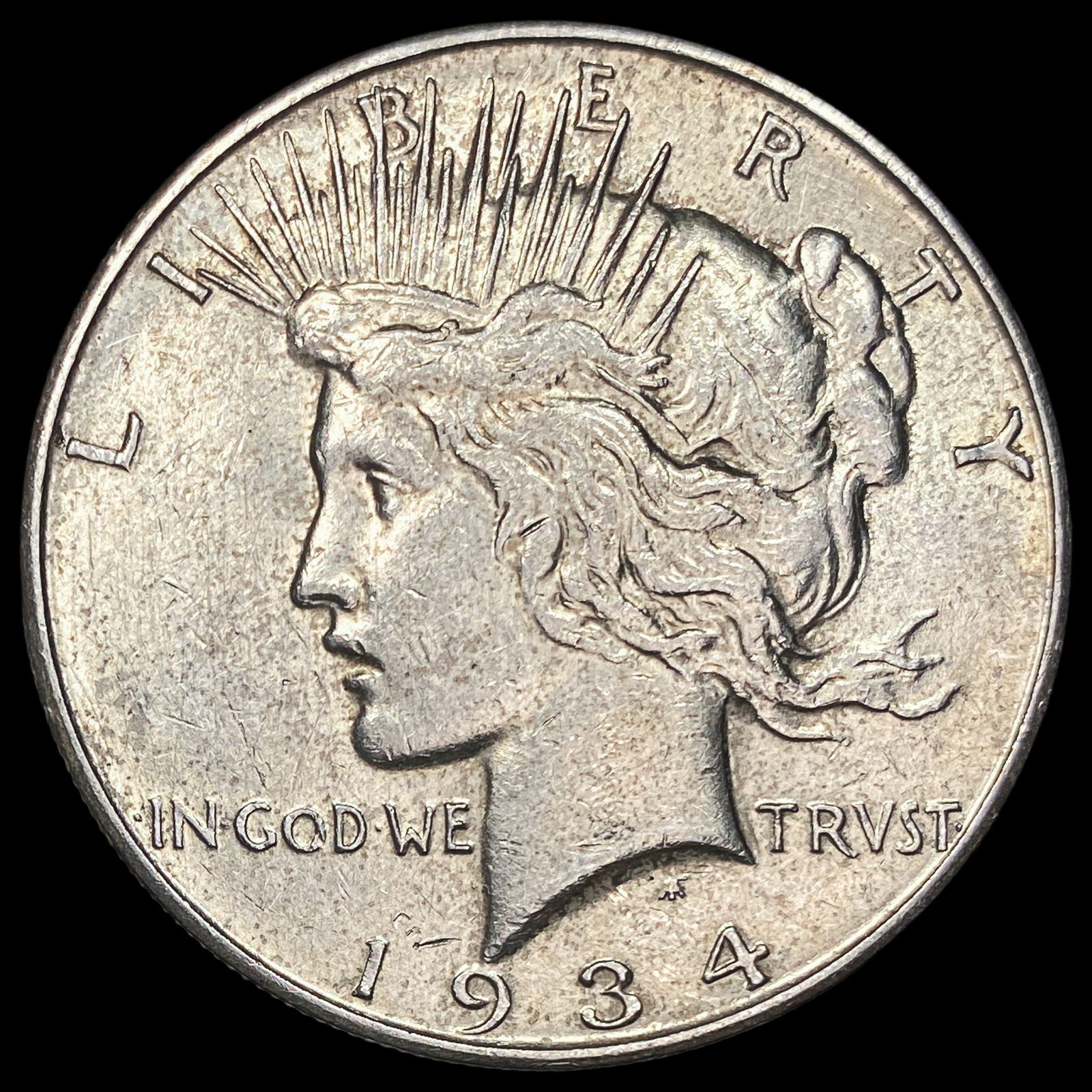 1934-D Silver Peace Dollar UNCIRCULATED (1 of 2)