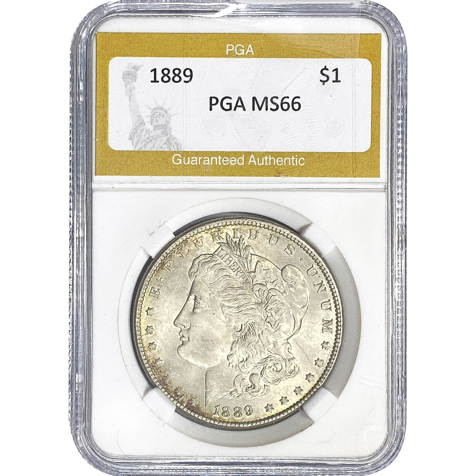 1889 Morgan Silver Dollar PGA MS66 (1 of 2)