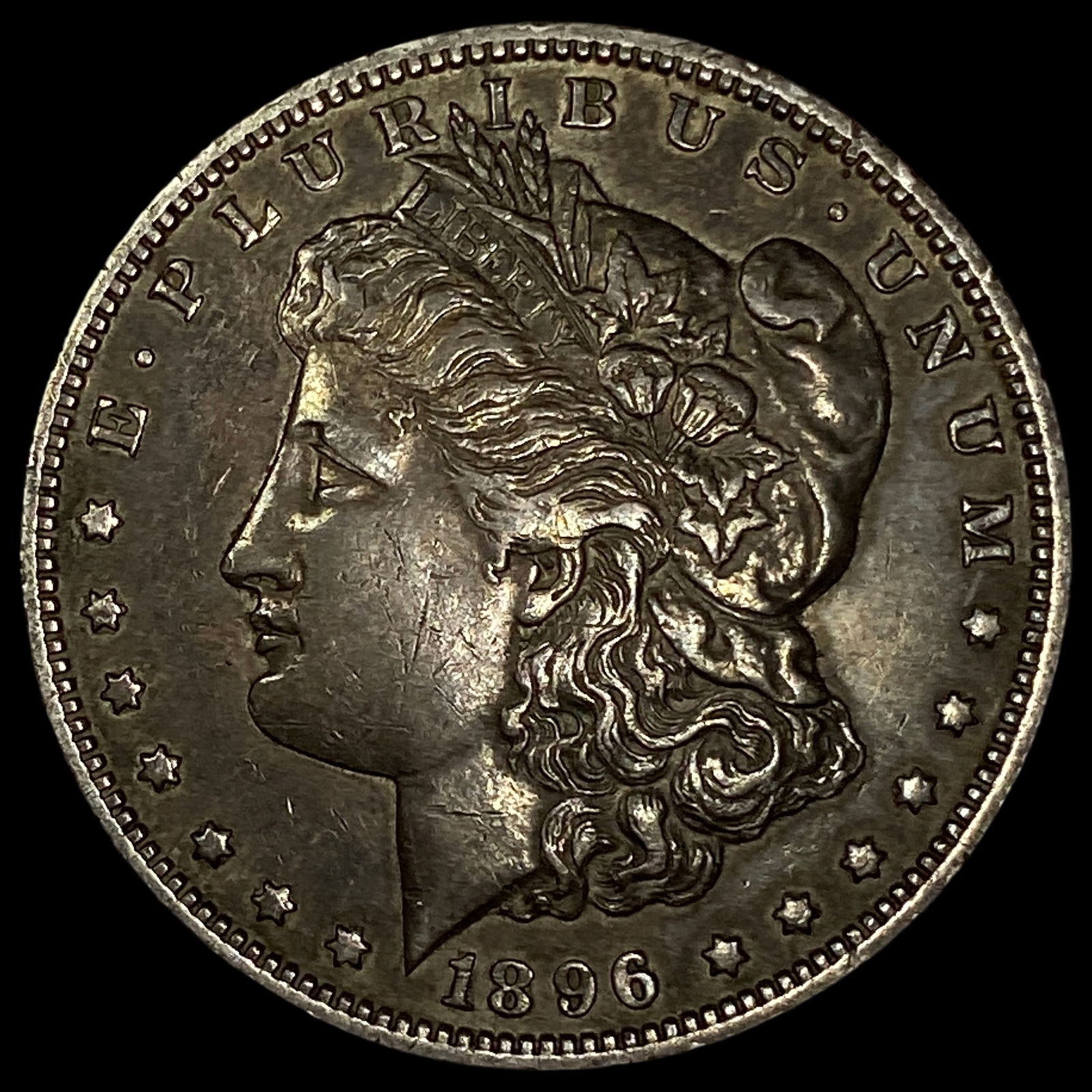 1896-O Silver Morgan Dollar CLOSELY UNCIRCULATED: 1896-O Silver Morgan Dollar CLOSELY UNCIRCULATED
