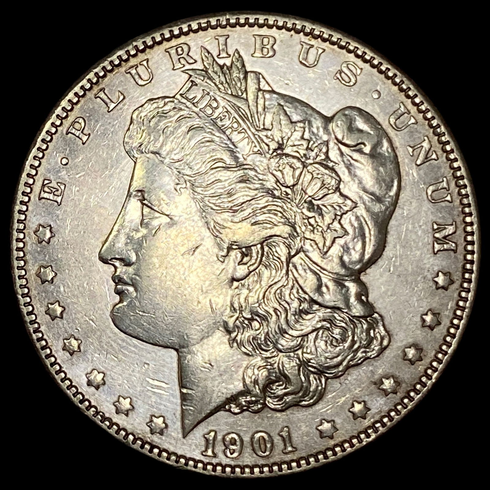 1901 Morgan Silver Dollar CLOSELY UNCIRCULATED (1 of 2)