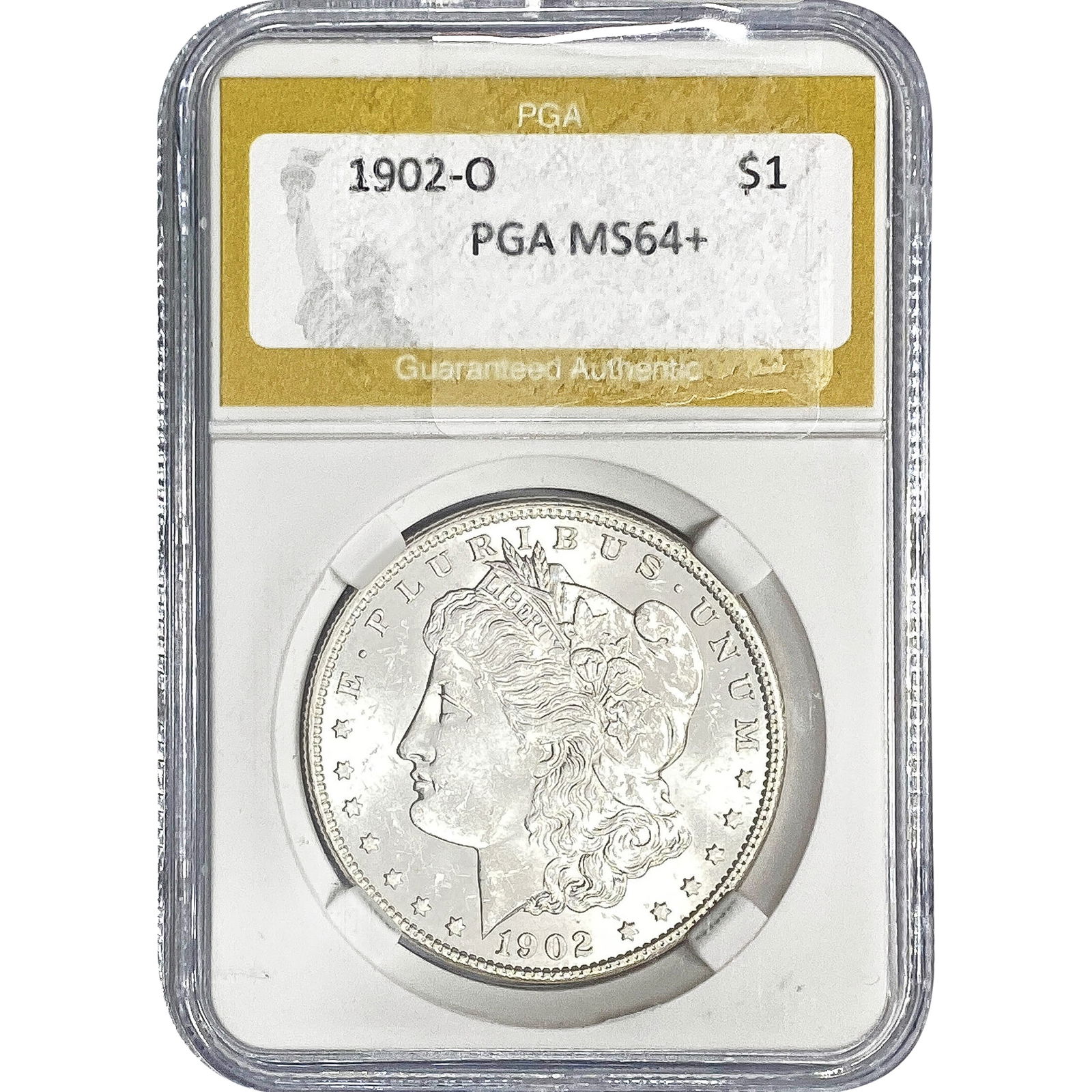 1902-O Morgan Silver Dollar PGA MS64+ (1 of 2)