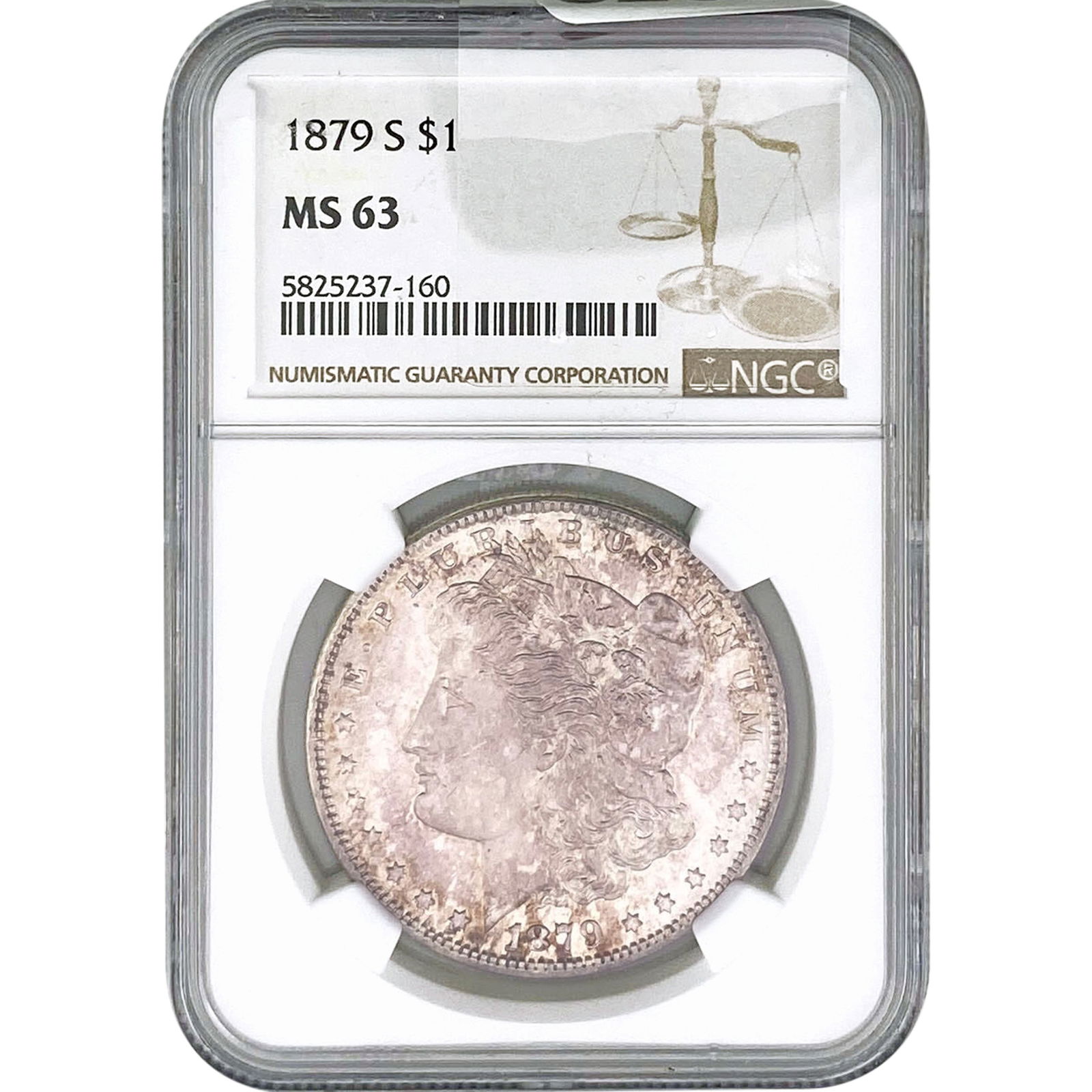 1879-S Morgan Silver Dollar NGC MS63 (1 of 2)