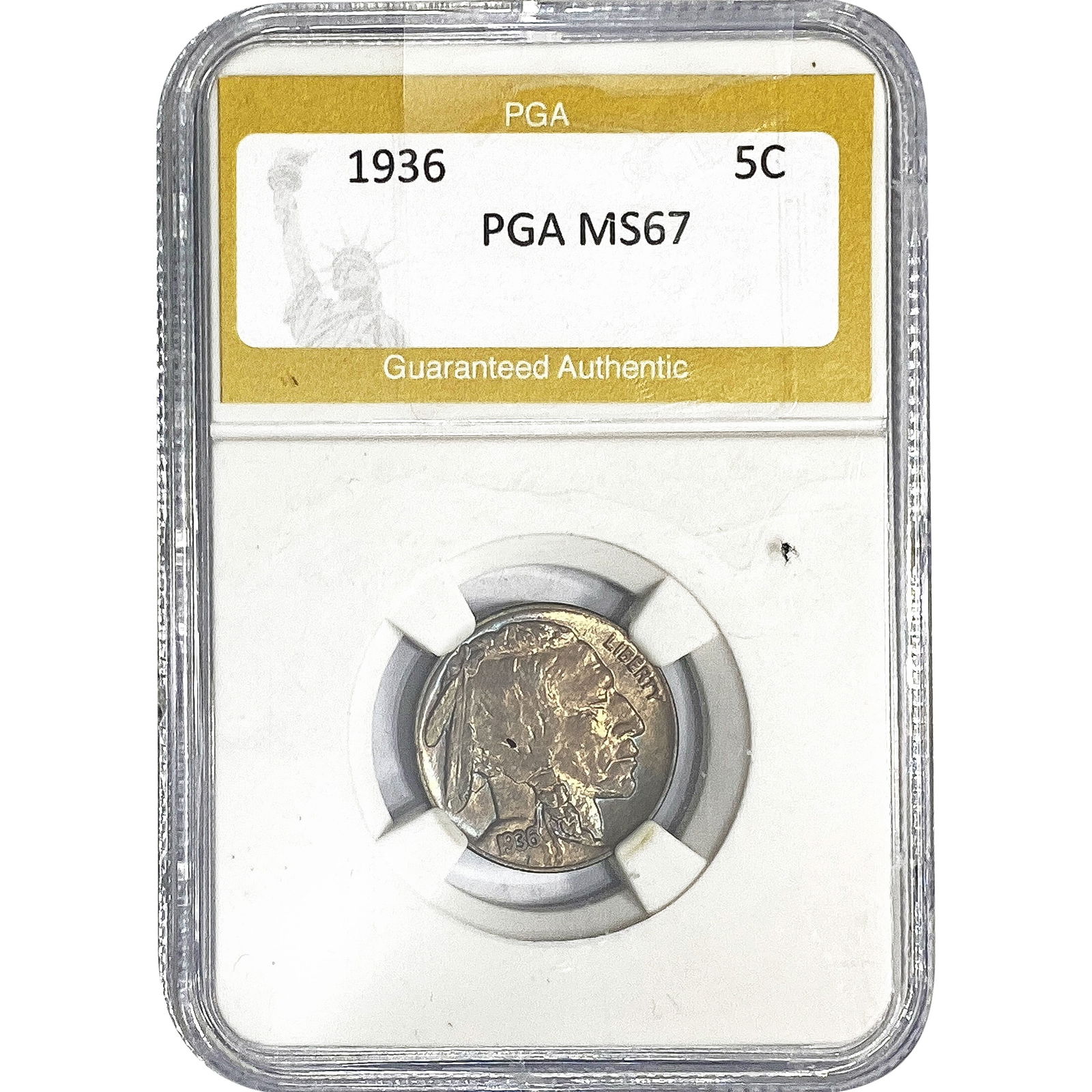1936 Buffalo Nickel PGA MS67 (1 of 2)