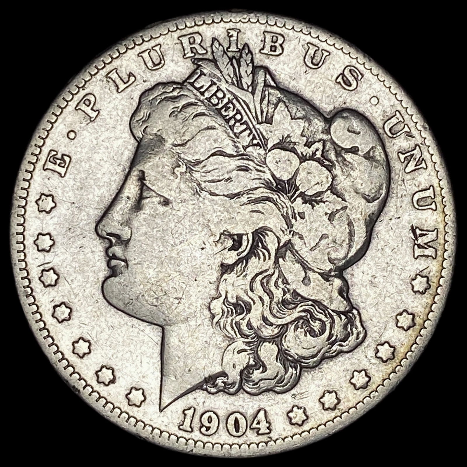 1904-S Silver Morgan Dollar LIGHTLY CIRCULATED (1 of 2)