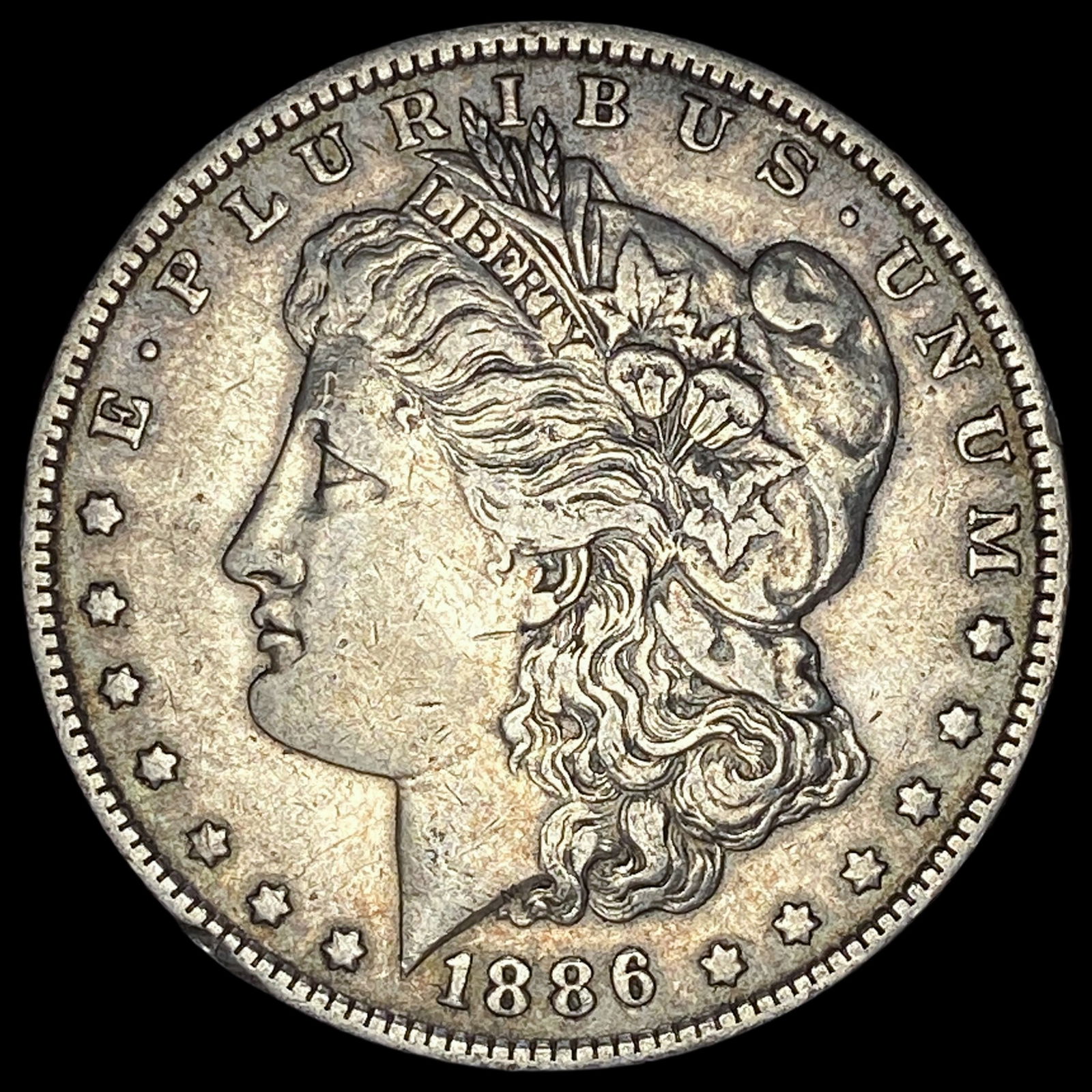 1886-O Silver Morgan Dollar NEAR UNC (1 of 2)