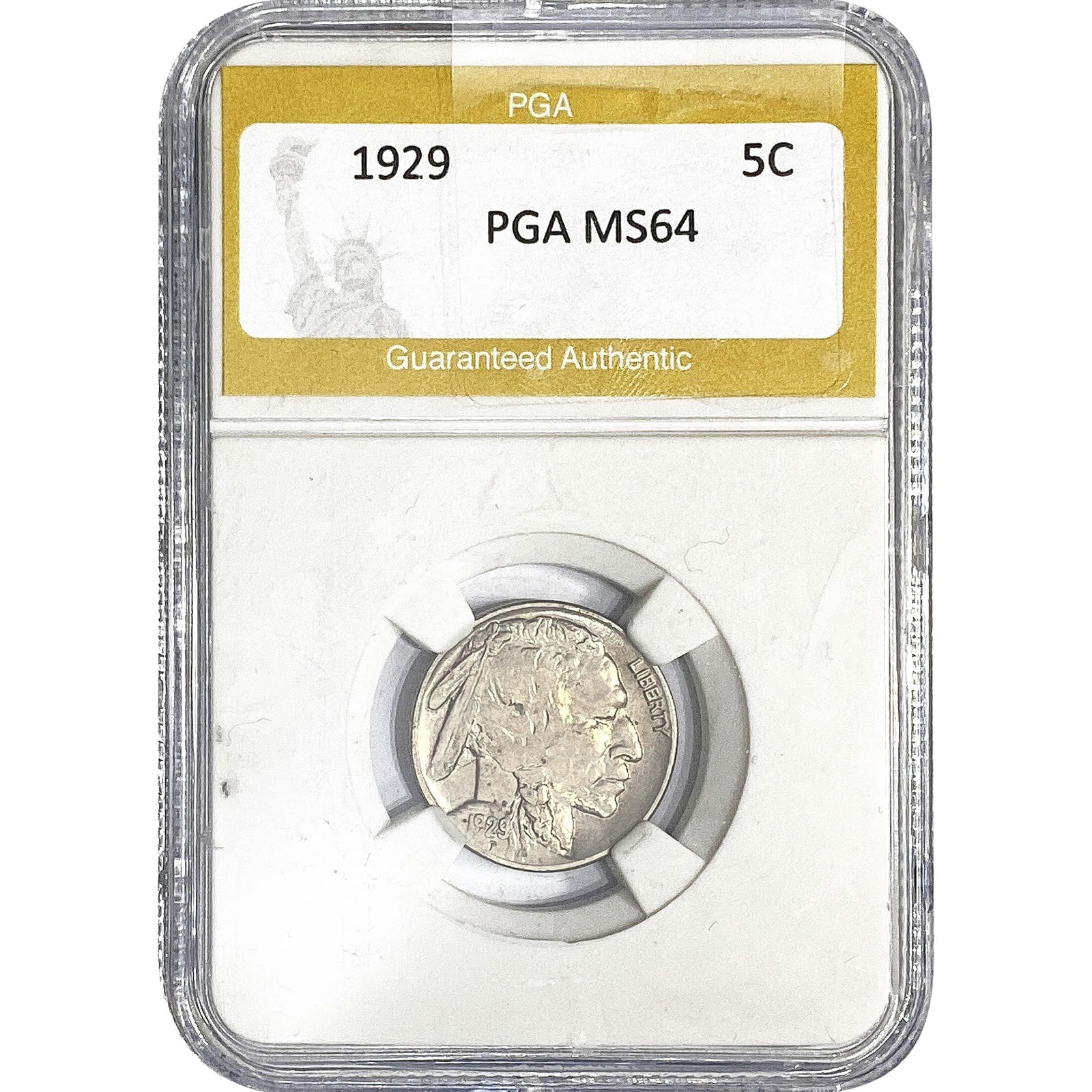 1929 Buffalo Nickel PGA MS64 (1 of 2)