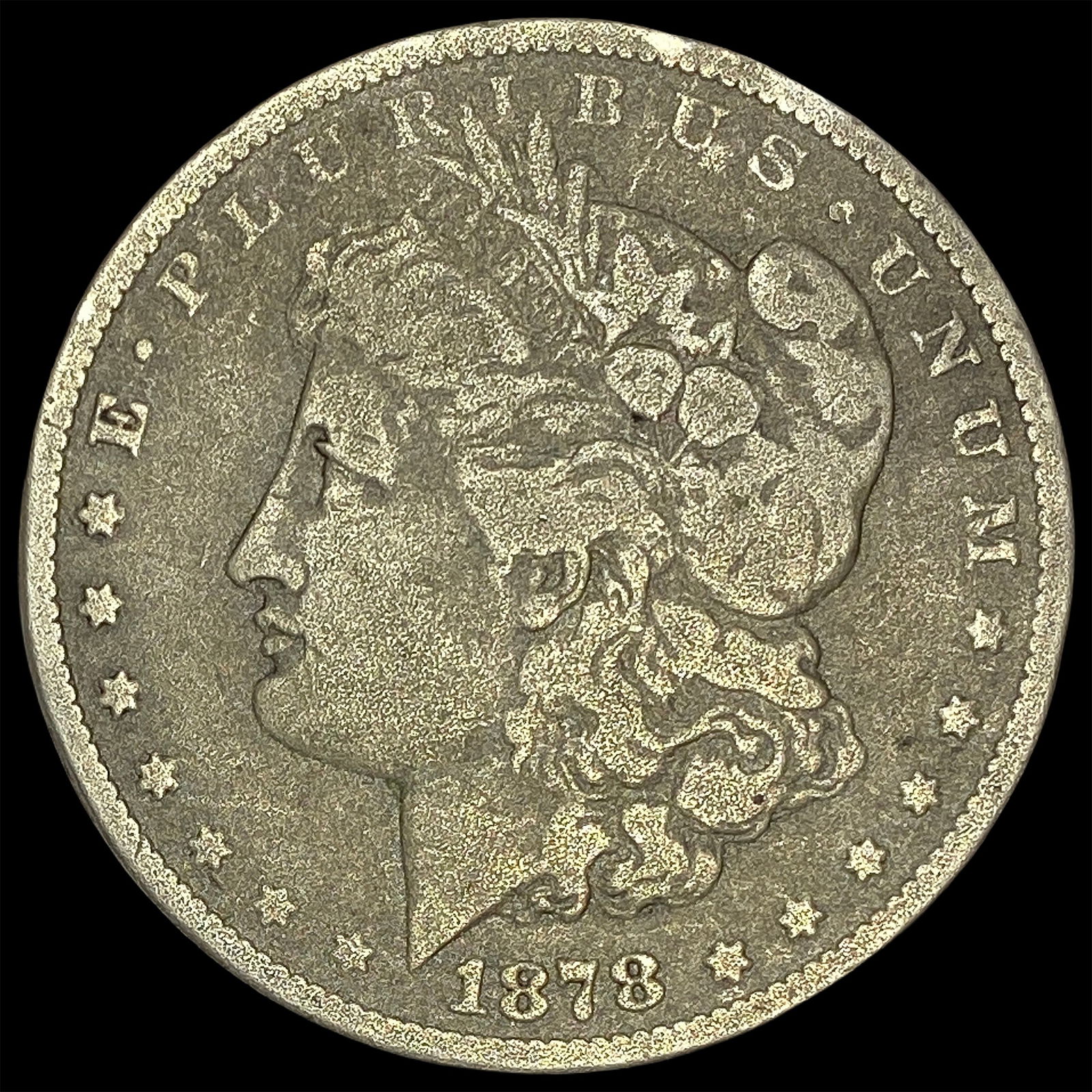 1878-S Silver Morgan Dollar NICELY CIRCULATED (1 of 2)