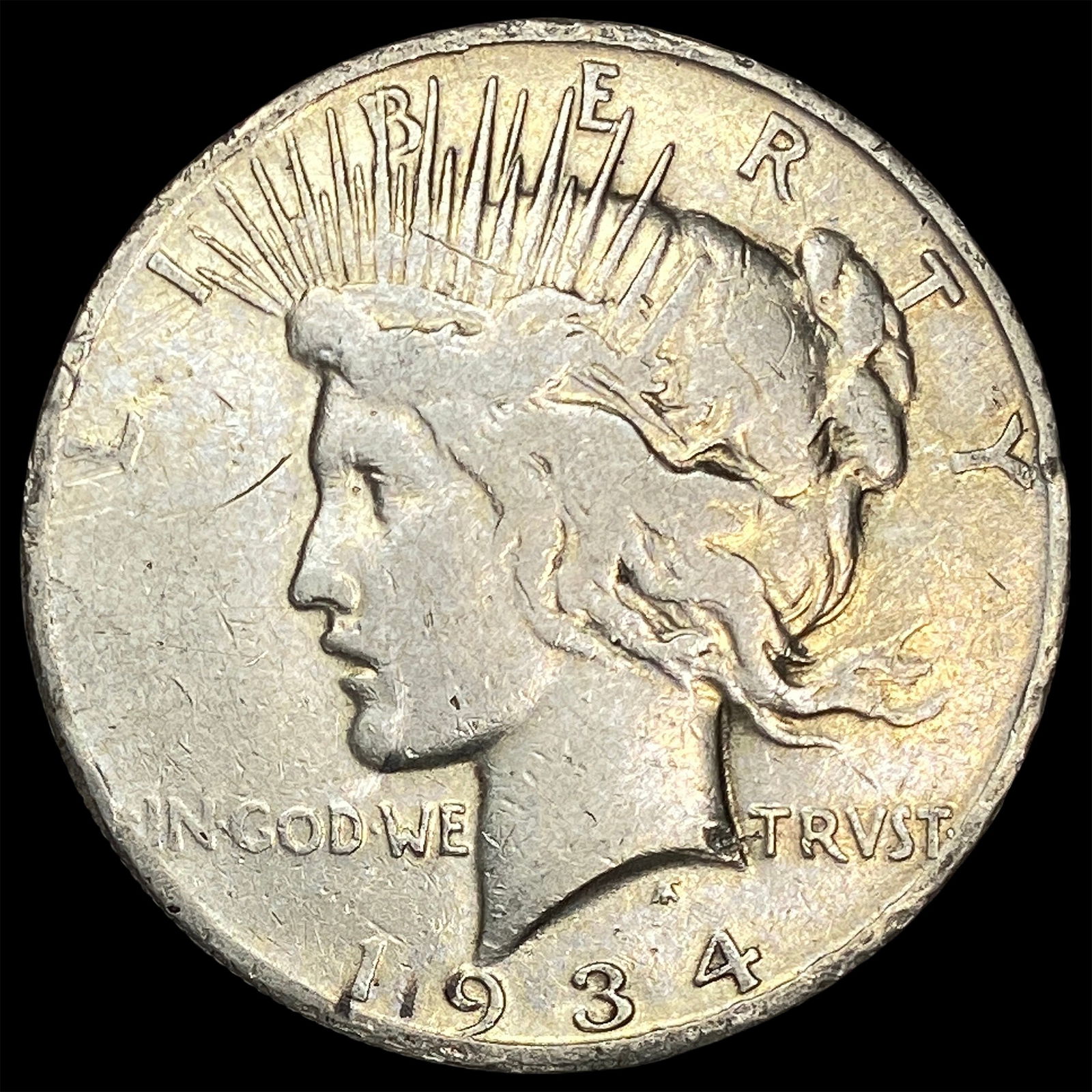 1934 Peace Silver Dollar LIGHTLY CIRCULATED (1 of 2)
