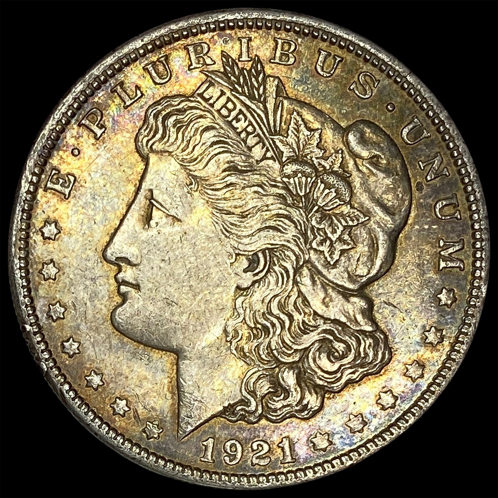 1921 Silver Morgan Dollar CLOSELY UNCIRCULATED (1 of 2)